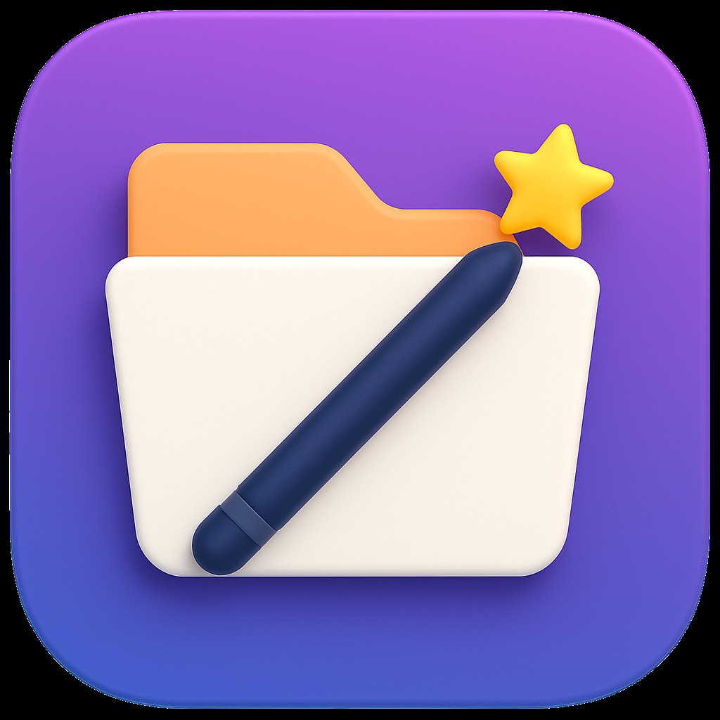 Files Magic AI File Organizer for Mac logo - Alternative to Sidekic