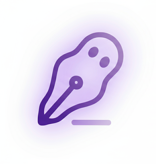 GhostPen logo - Alternative to PaperBleach