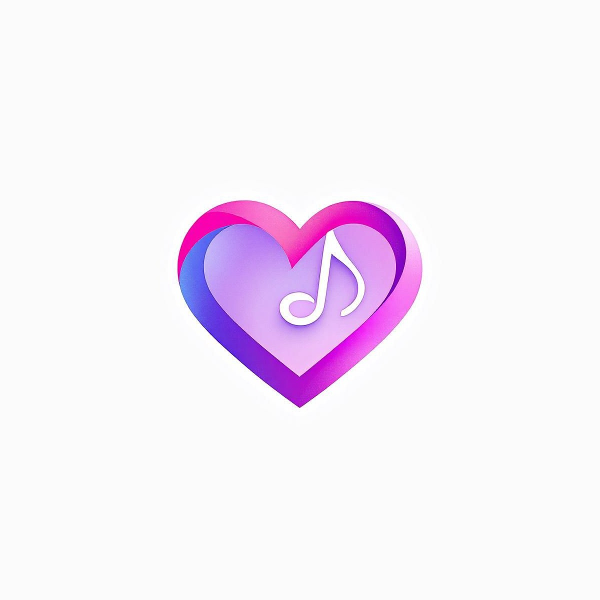 Heart Melody logo - Alternative to SongGifter
