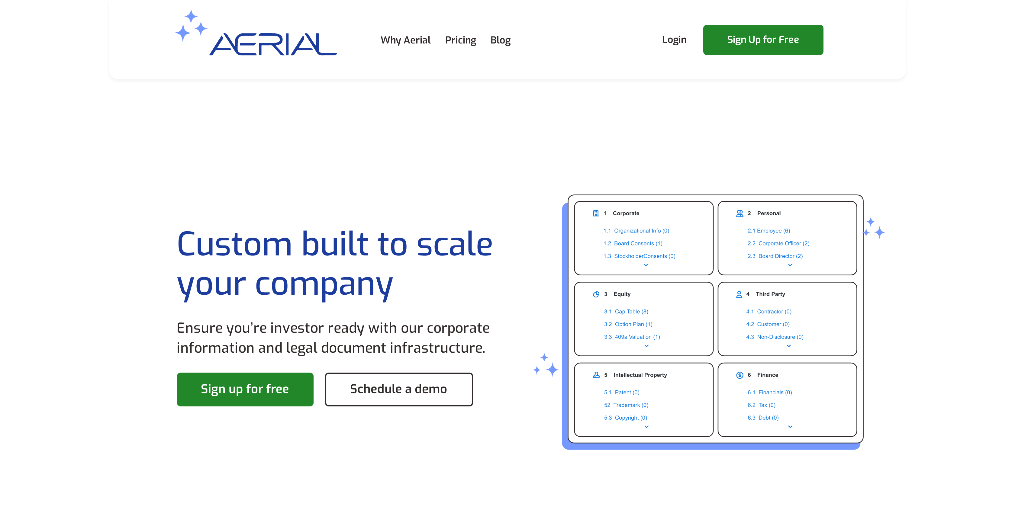 Aerial - Screenshot showing the interface and features of this AI tool