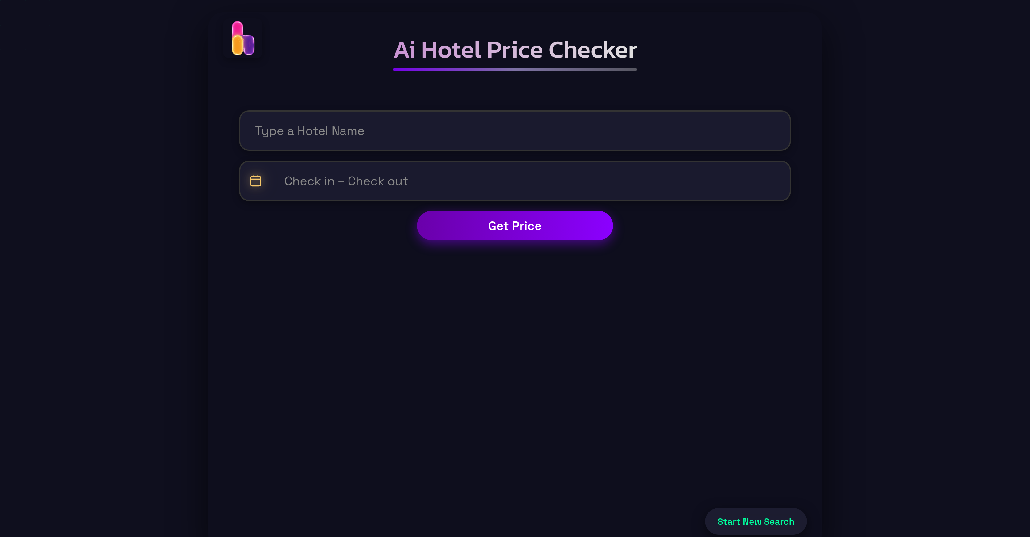 AI Hotel Price Checker - BusinessHotels.com - Screenshot showing the interface and features of this AI tool