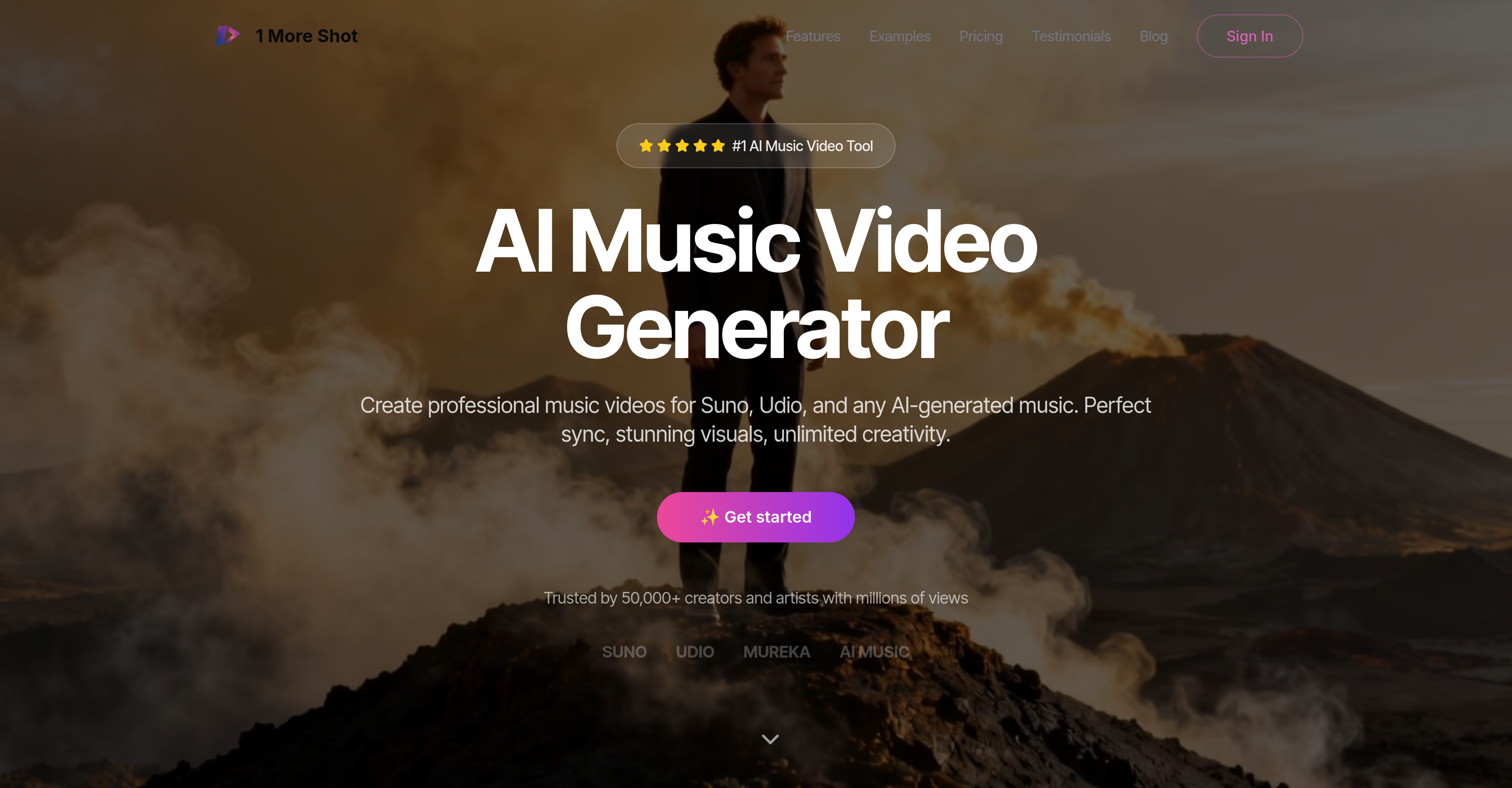 1MoreShot - Screenshot showing the interface and features of this AI tool