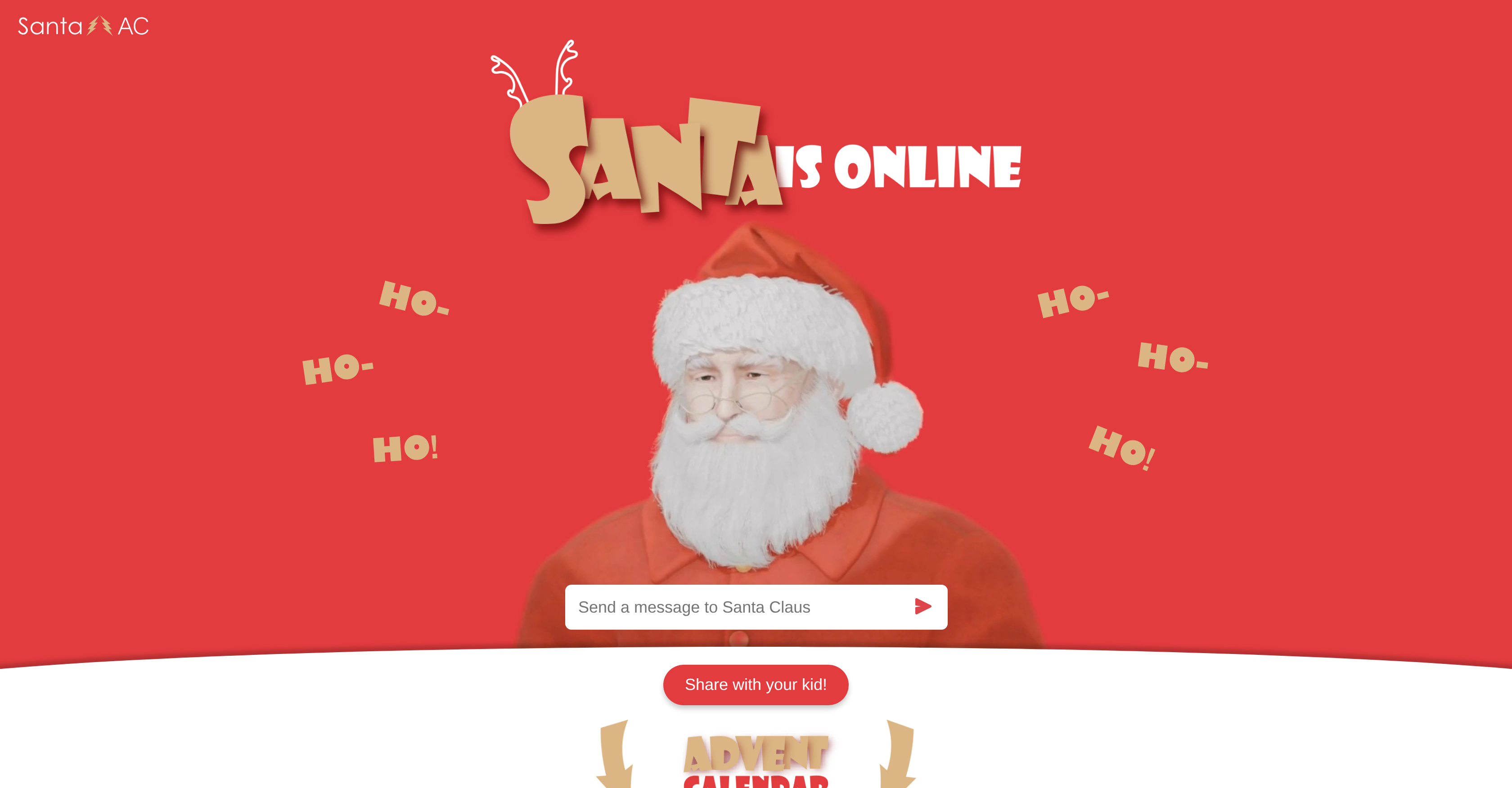 AI Santa Claus - Screenshot showing the interface and features of this AI tool