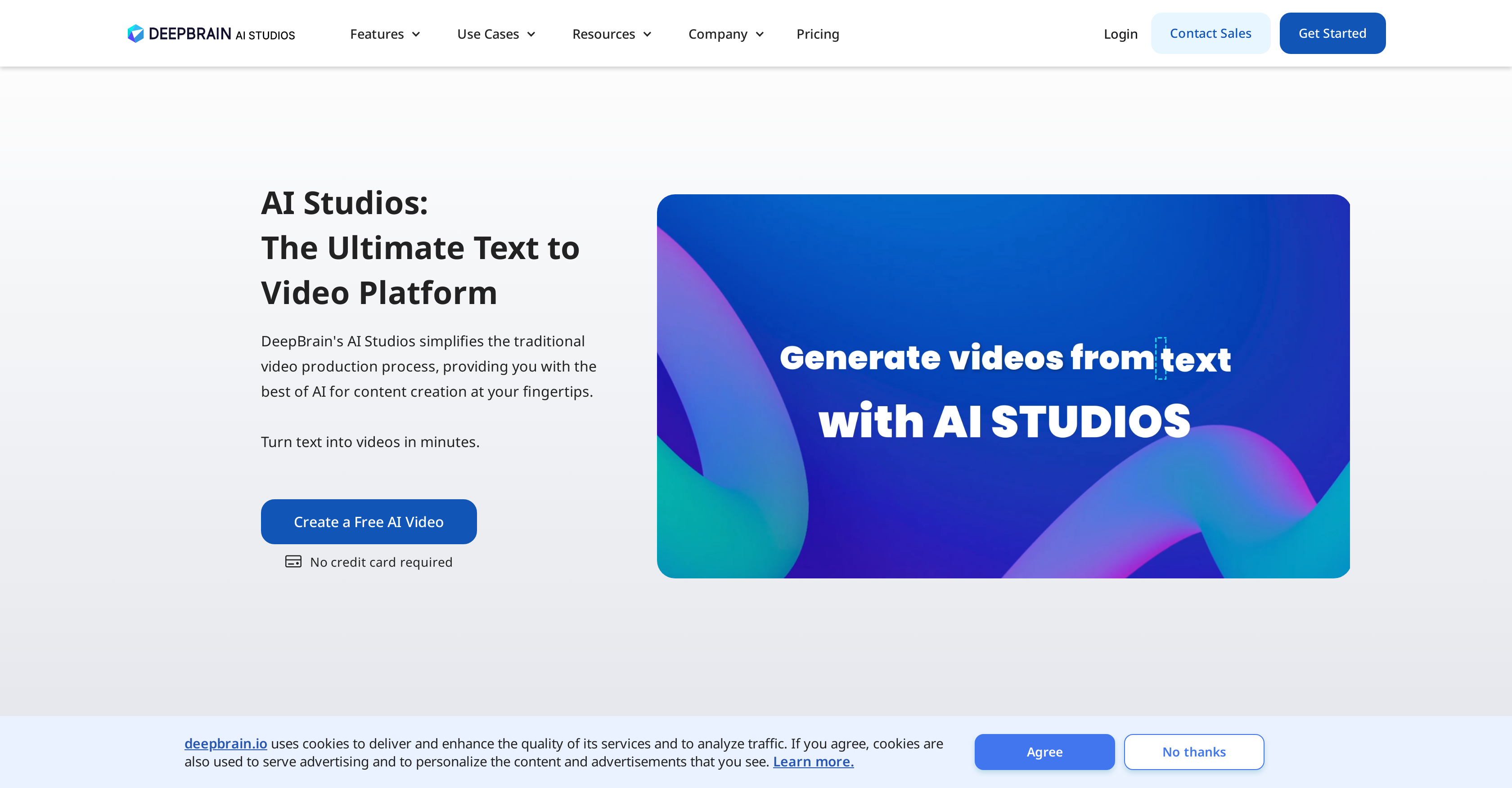 AI Studios - Screenshot showing the interface and features of this AI tool