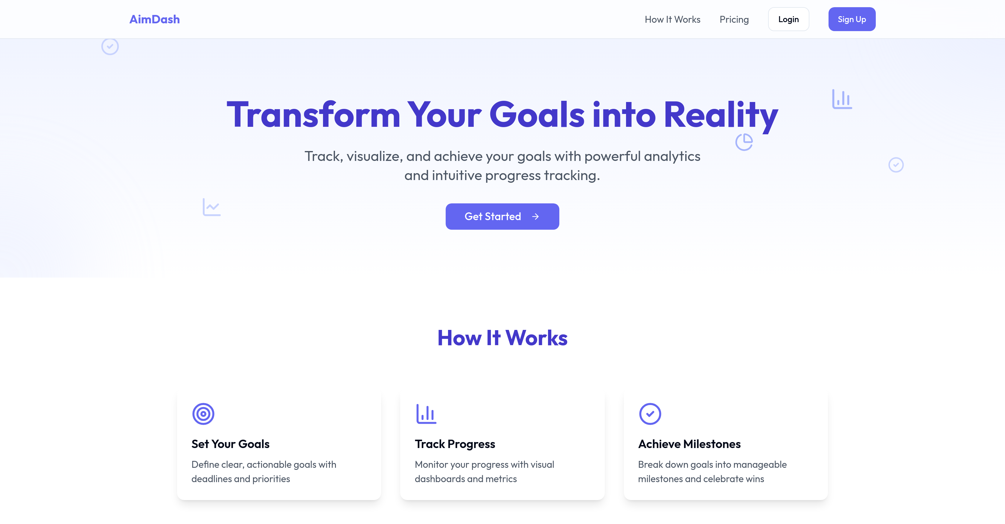 AimDash - Screenshot showing the interface and features of this AI tool