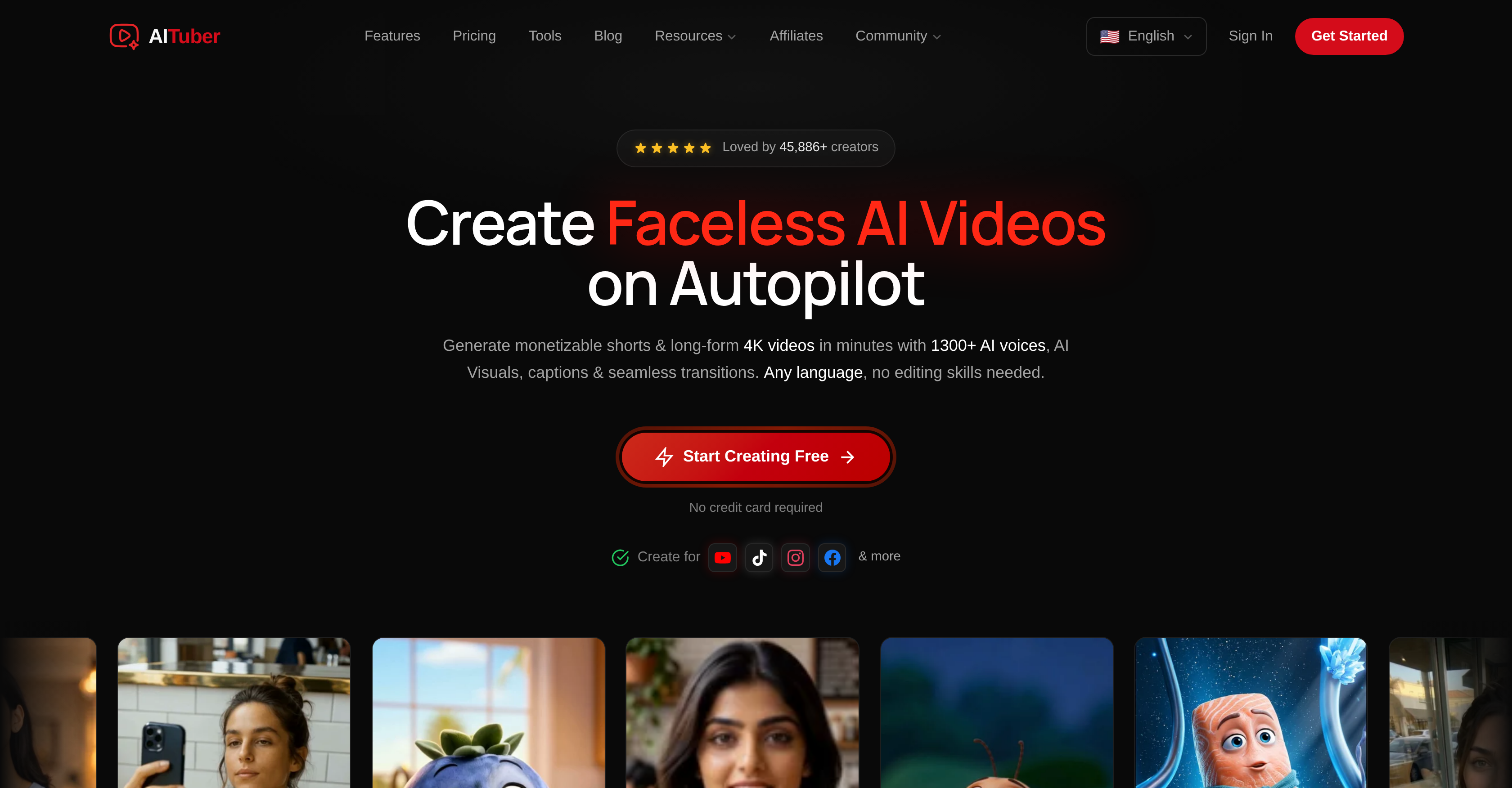 AITuber - Screenshot showing the interface and features of this AI tool