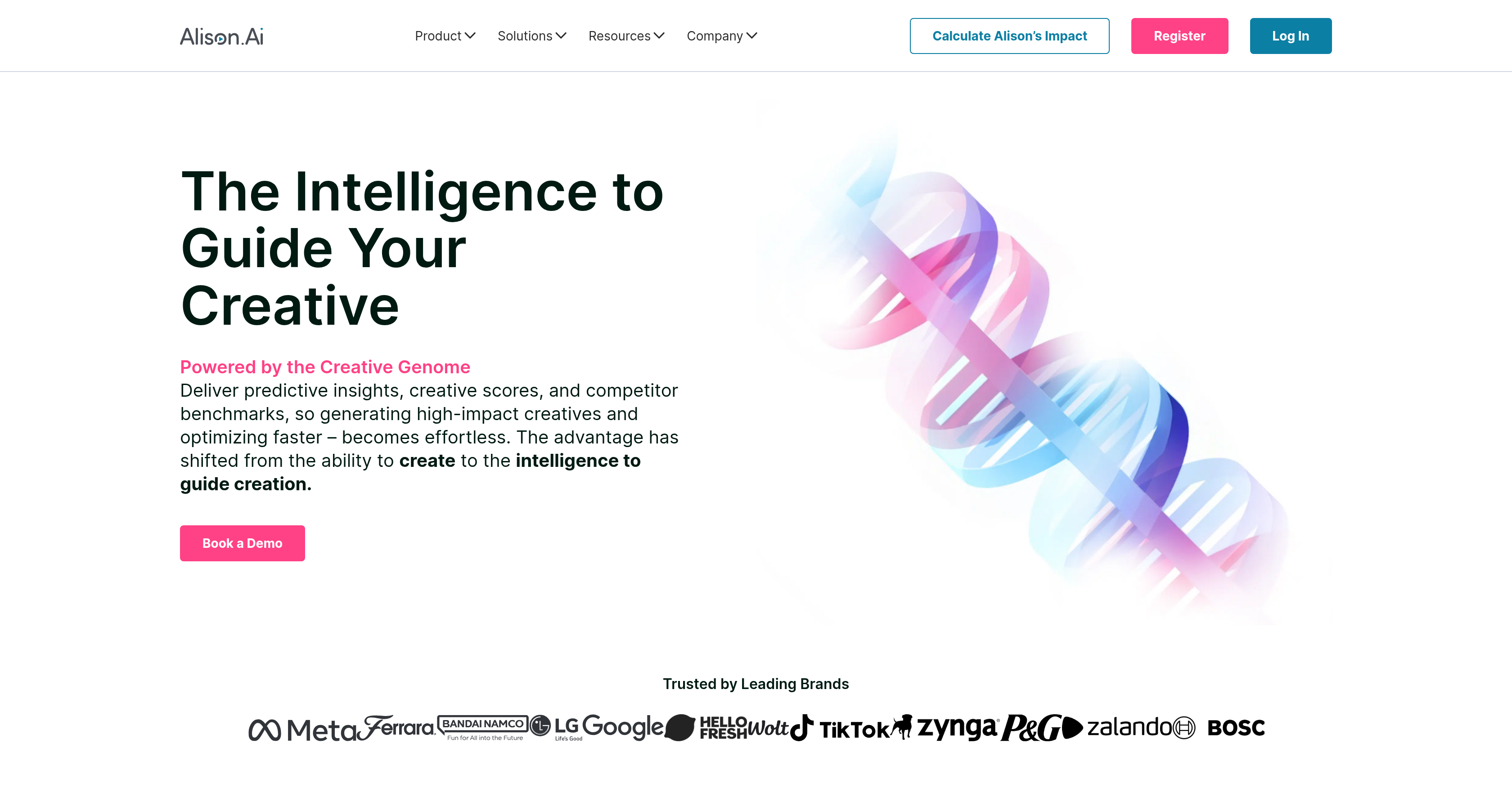 Alison - Screenshot showing the interface and features of this AI tool