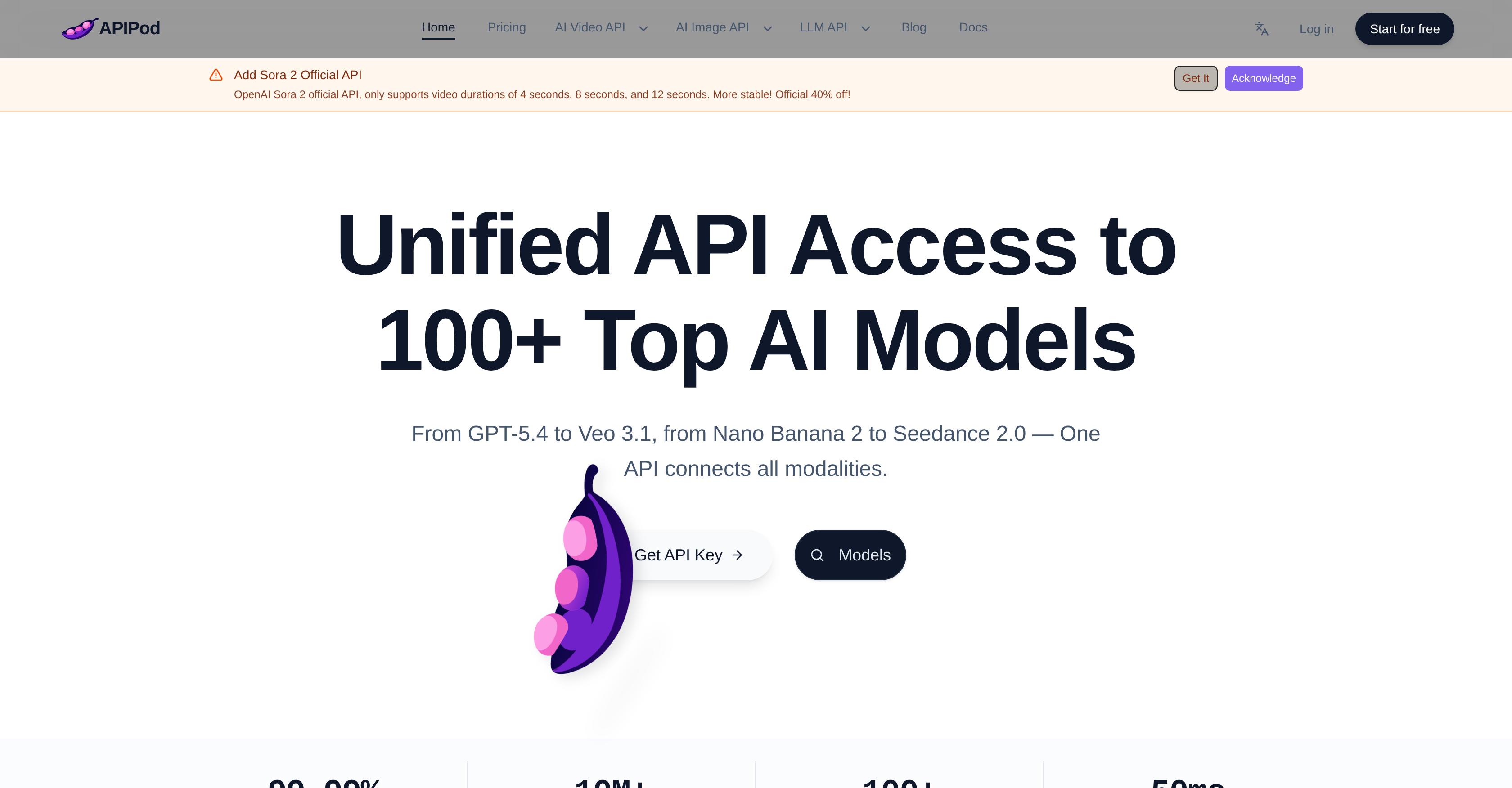 APIPod - Screenshot showing the interface and features of this AI tool