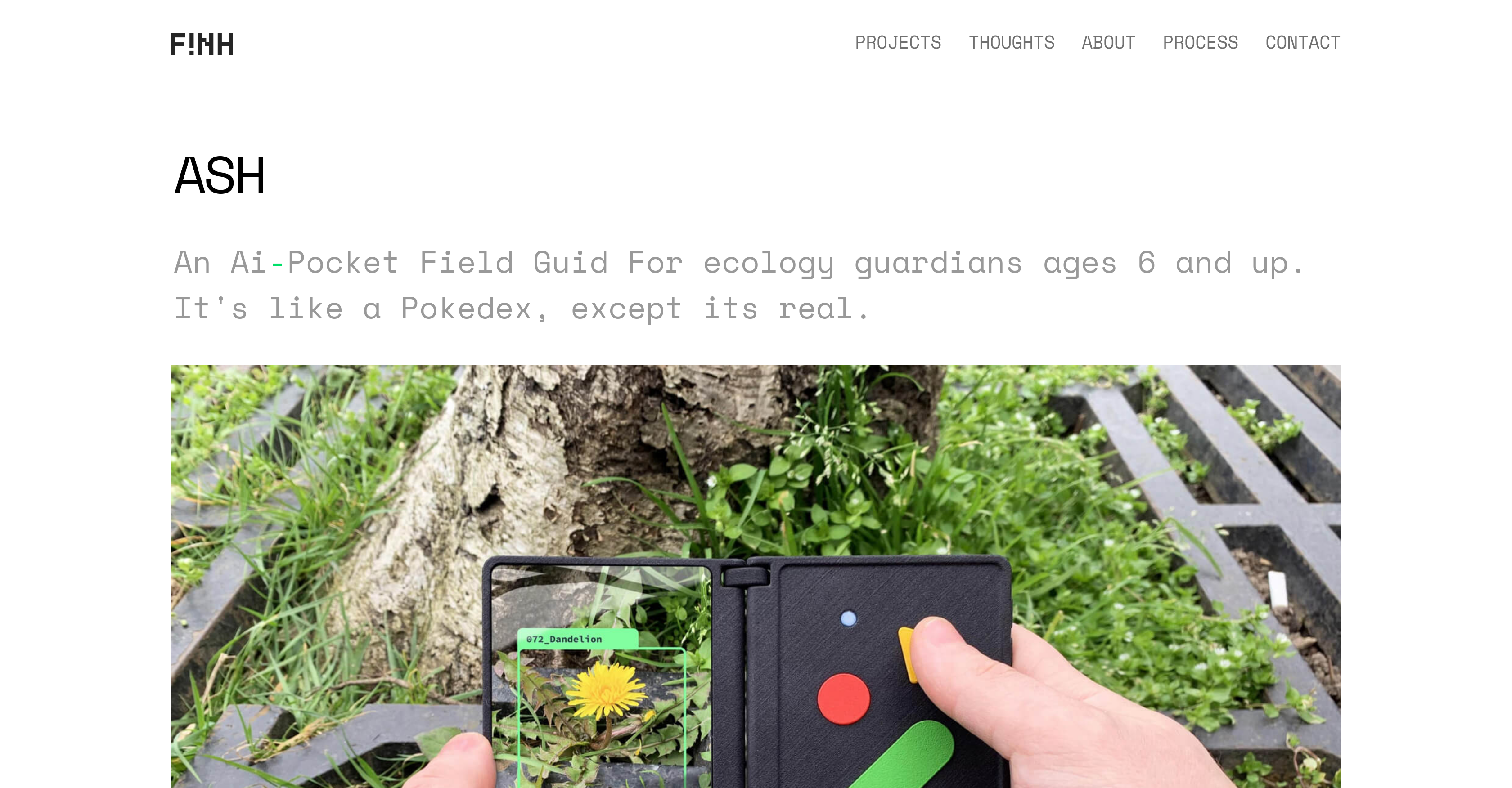 Ash - Screenshot showing the interface and features of this AI tool