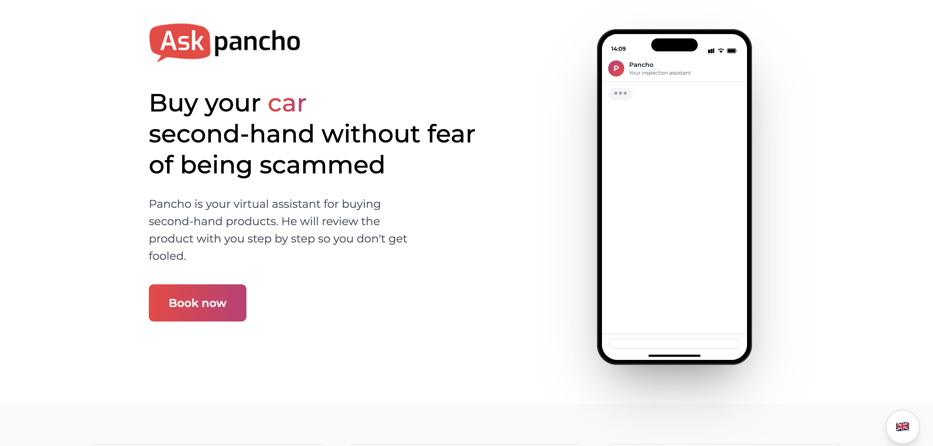 Ask Pancho - Screenshot showing the interface and features of this AI tool