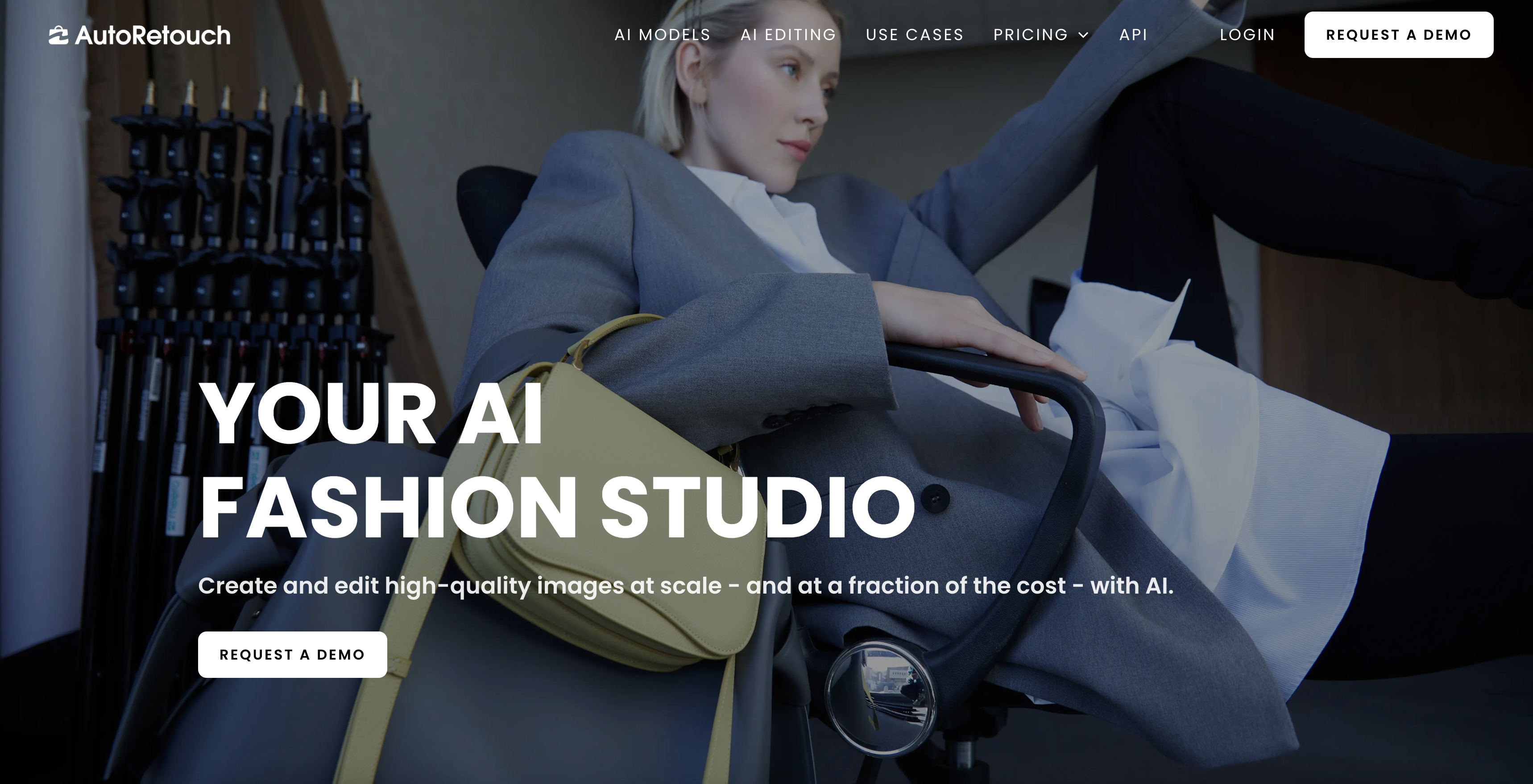 autoRetouch - Screenshot showing the interface and features of this AI tool