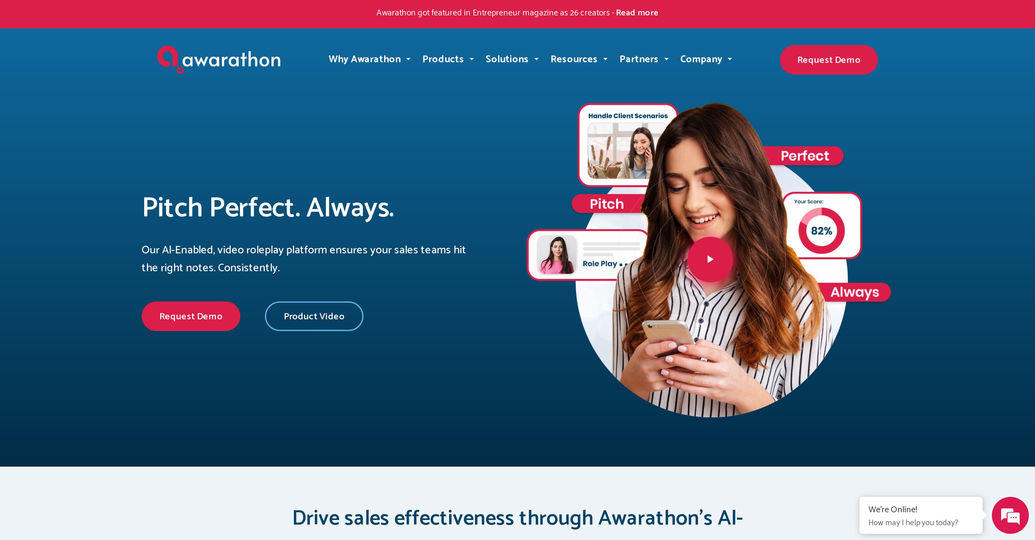 Awarathon - Screenshot showing the interface and features of this AI tool
