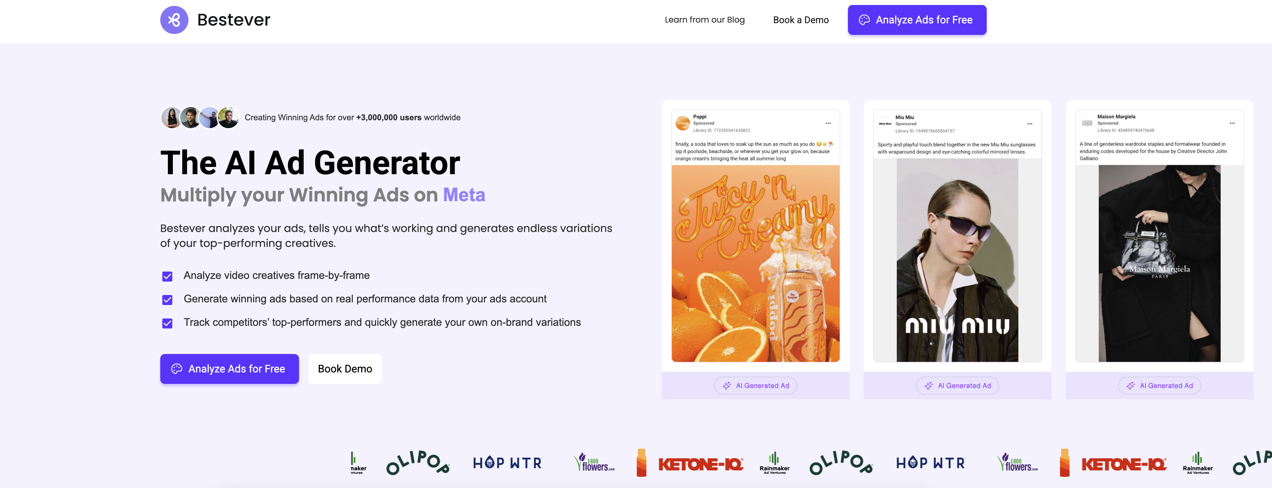 Bestever - Screenshot showing the interface and features of this AI tool