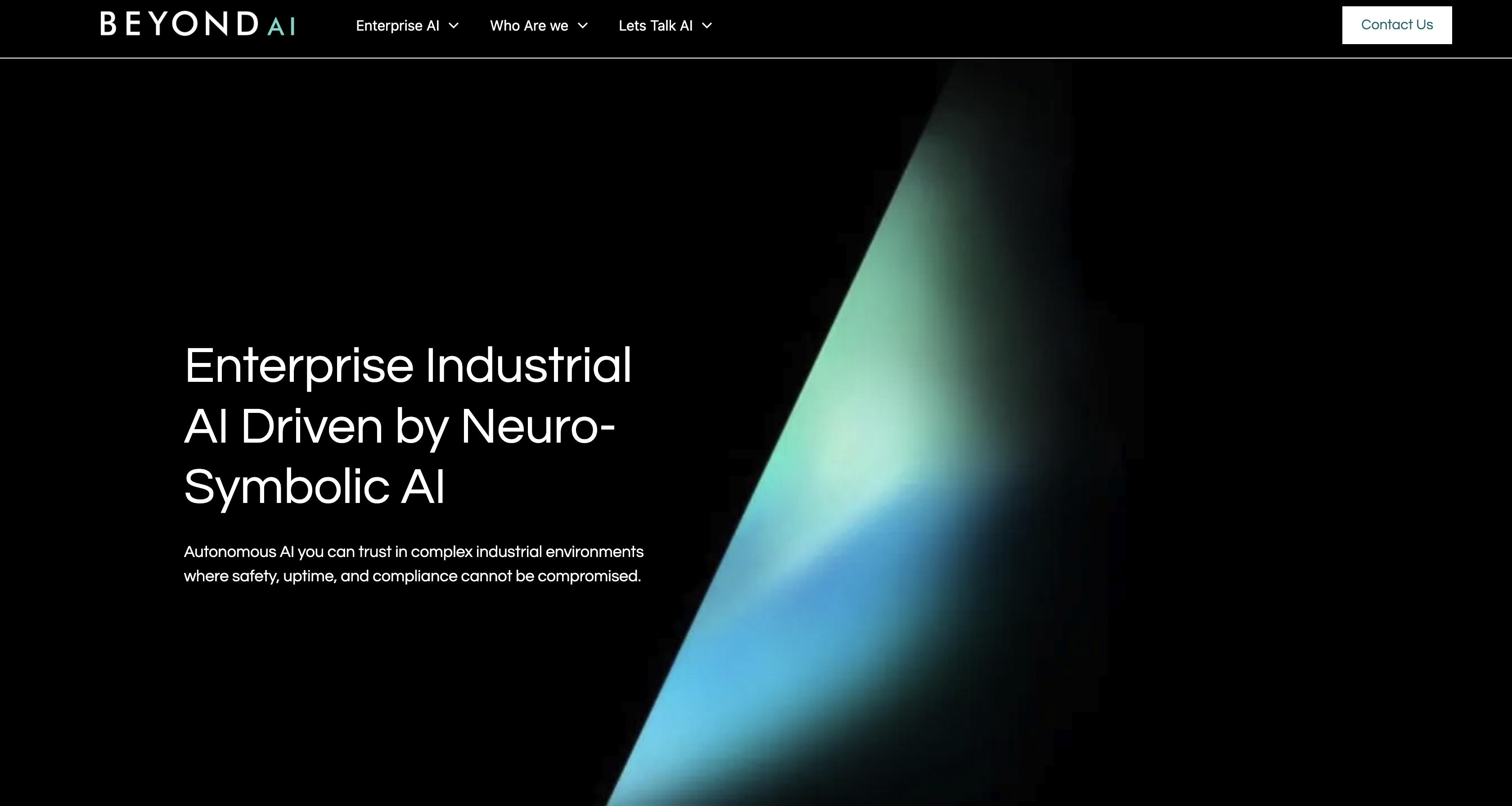 Beyond Limits - Screenshot showing the interface and features of this AI tool