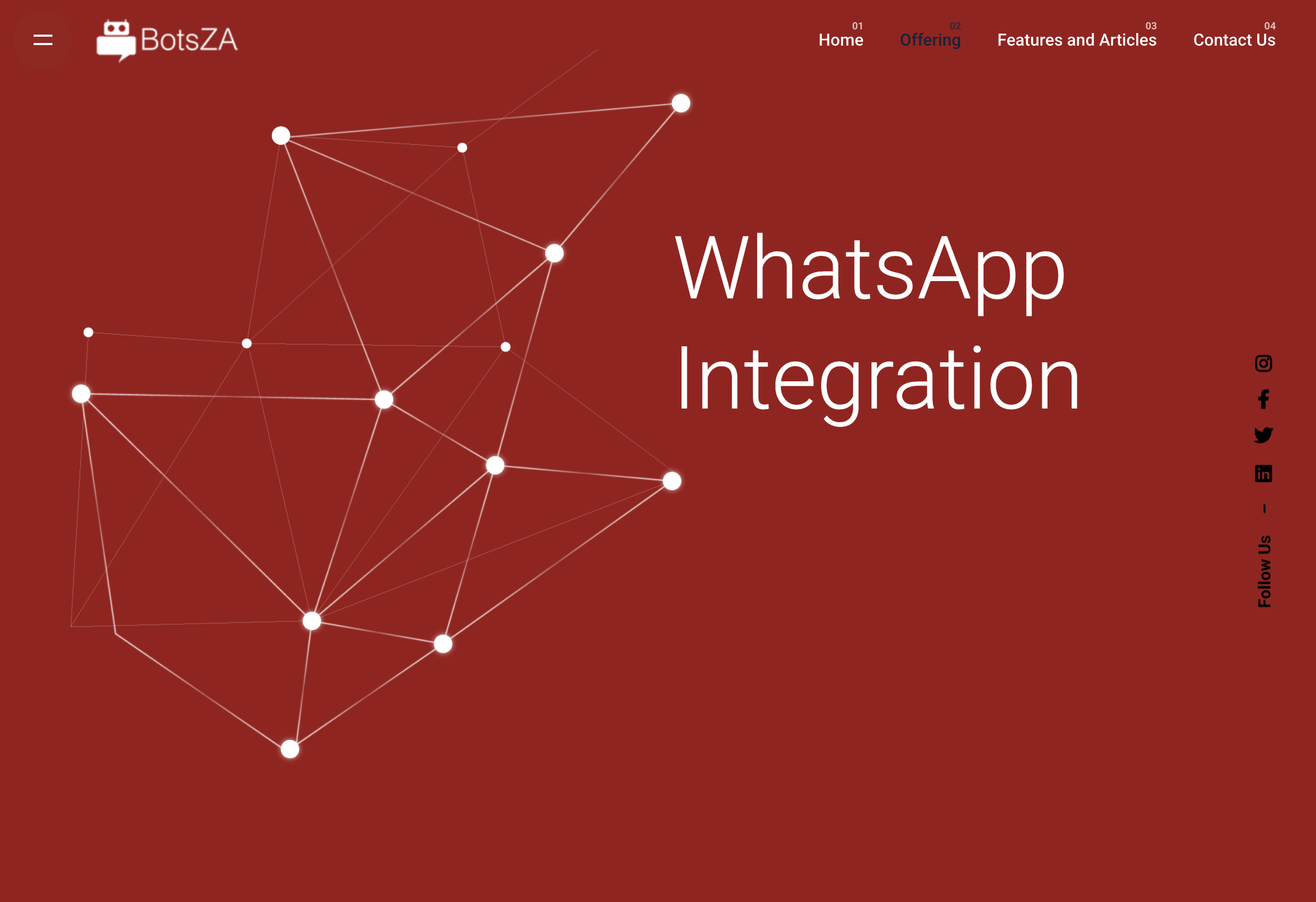 BotsZA - Screenshot showing the interface and features of this AI tool