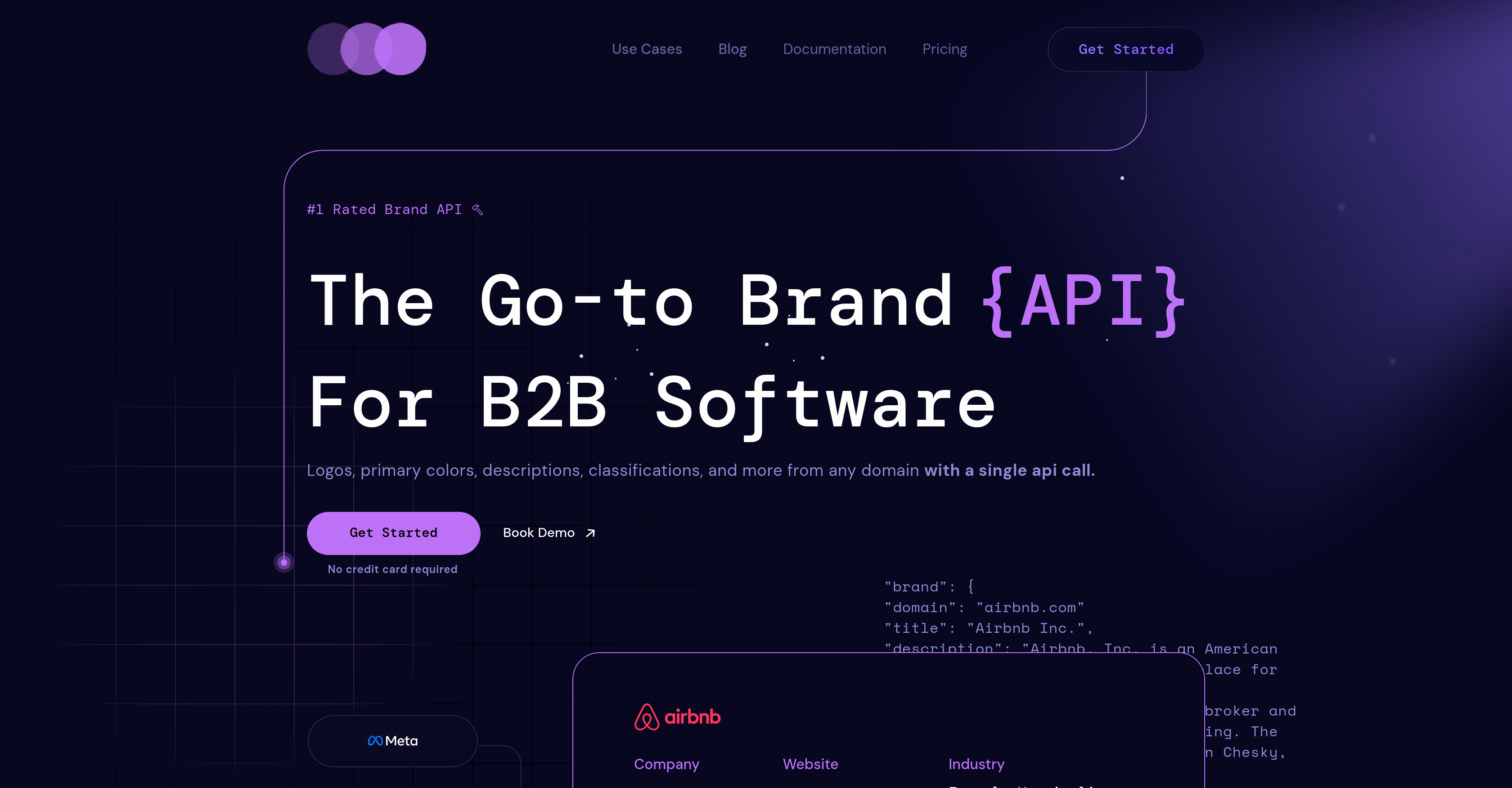 Brand.dev - Screenshot showing the interface and features of this AI tool