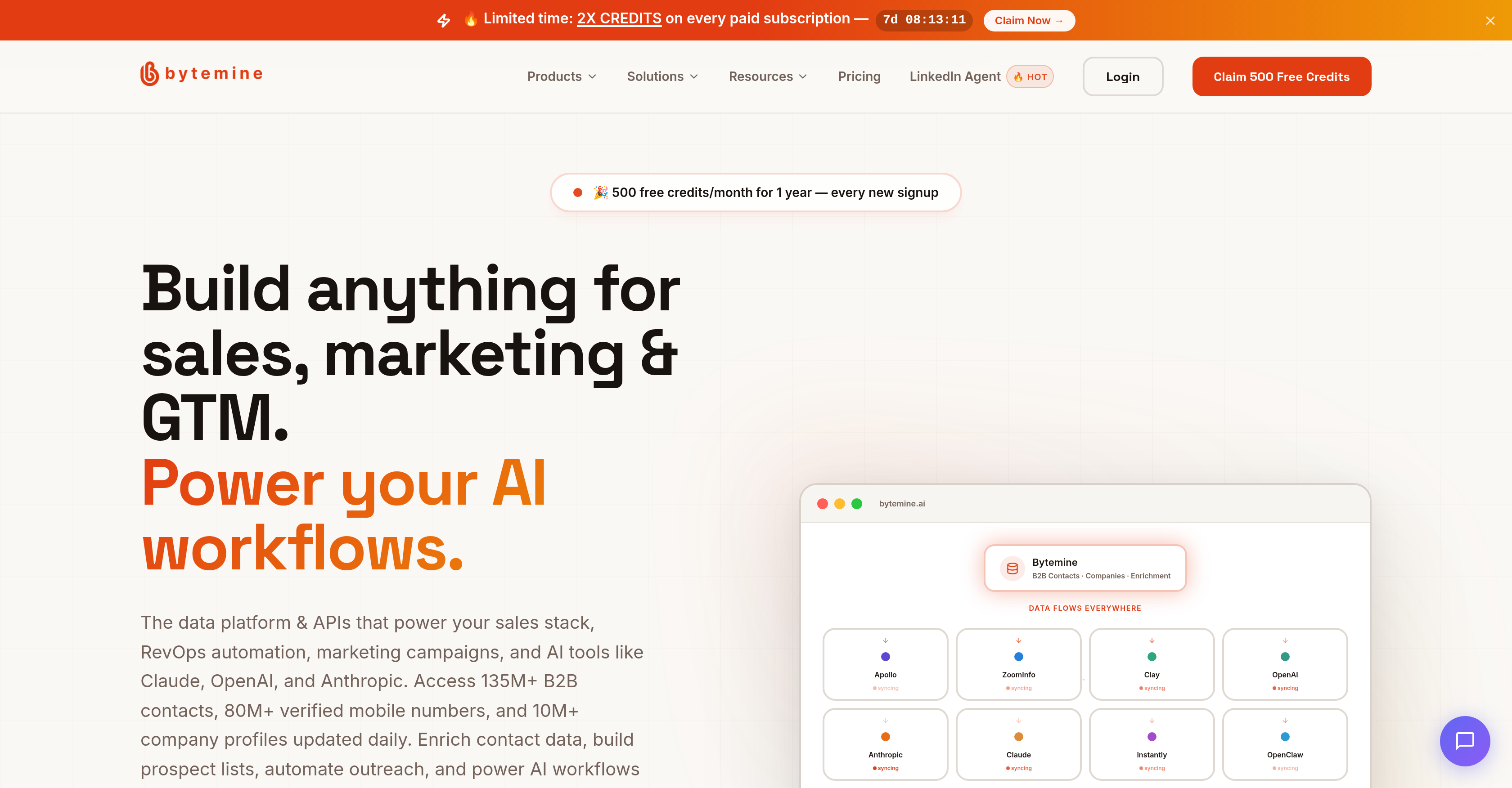 Bytemine - Screenshot showing the interface and features of this AI tool