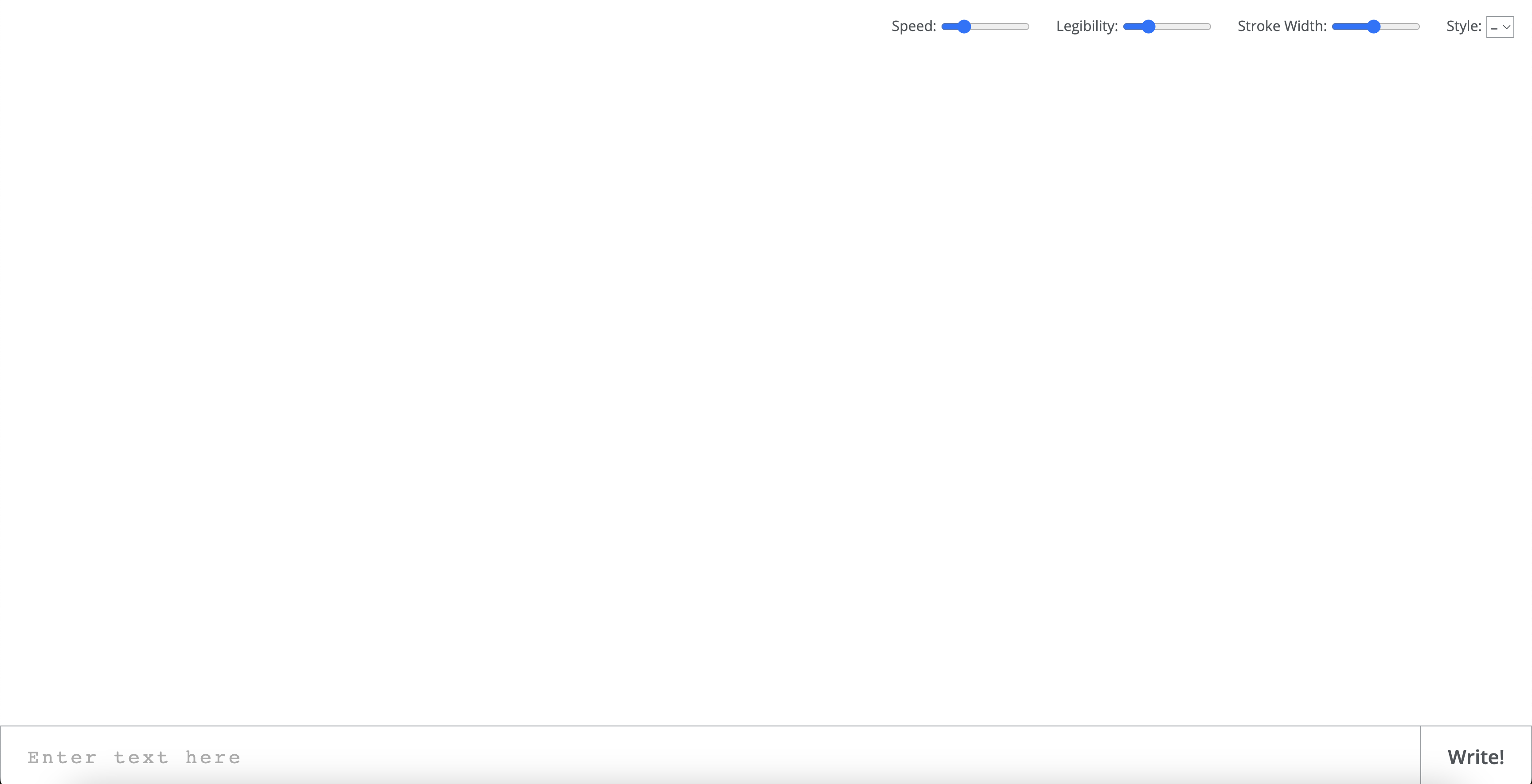 Calligrapher - Screenshot showing the interface and features of this AI tool