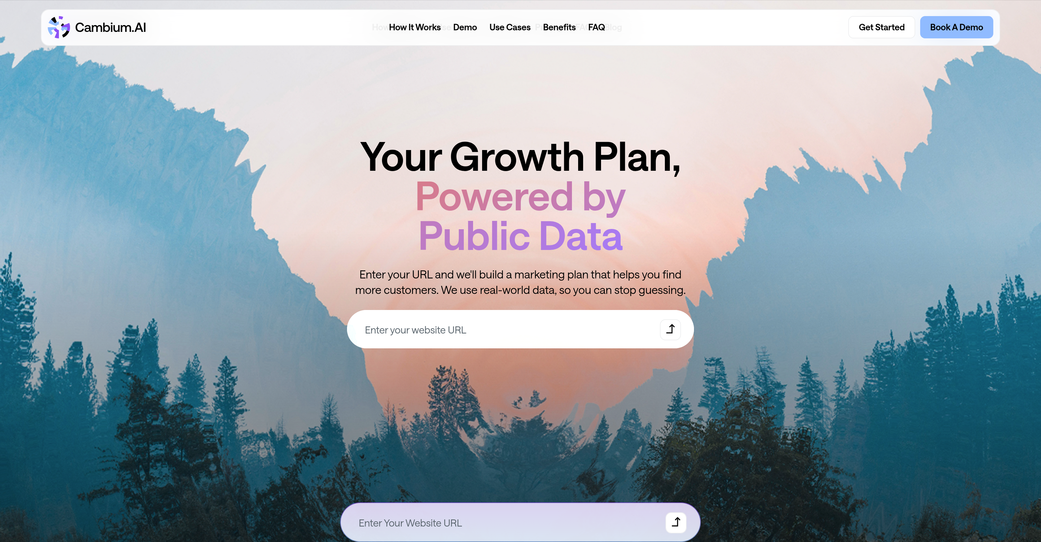 Cambium AI - Screenshot showing the interface and features of this AI tool