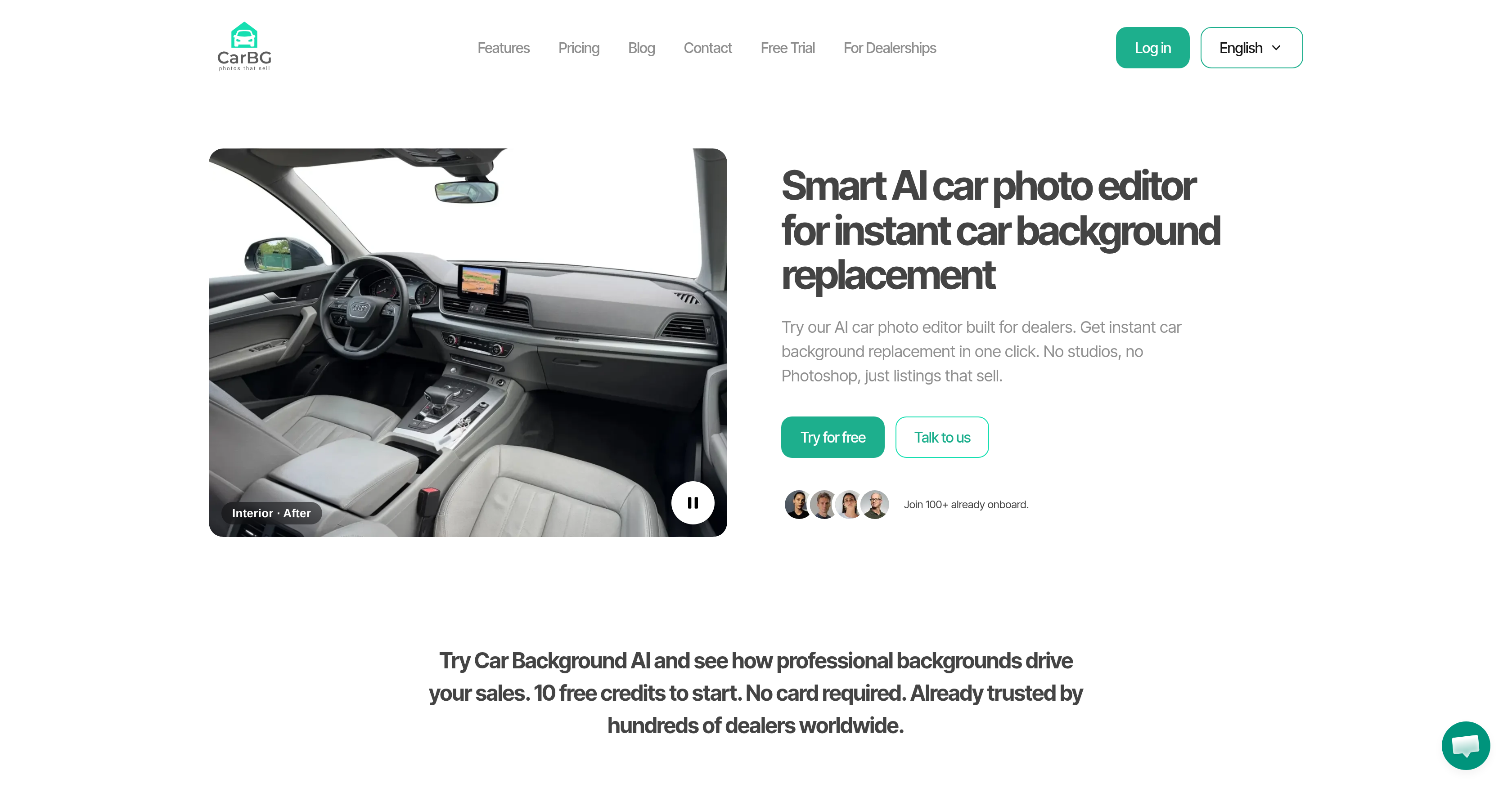 Car Background AI - Easy-to-use AI Car Photo Editor - Screenshot showing the interface and features of this AI tool