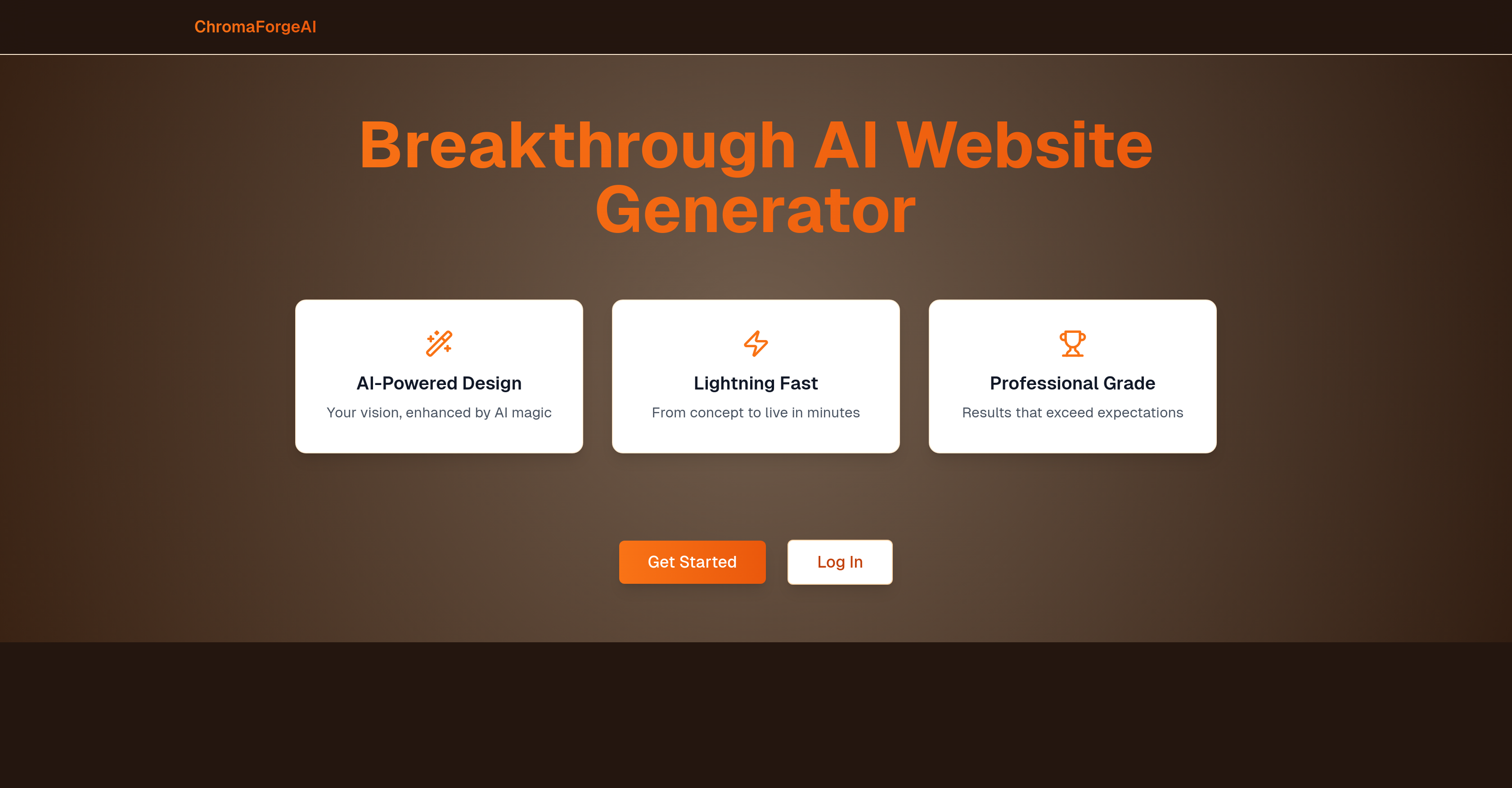 ChromaForgeAI - Screenshot showing the interface and features of this AI tool