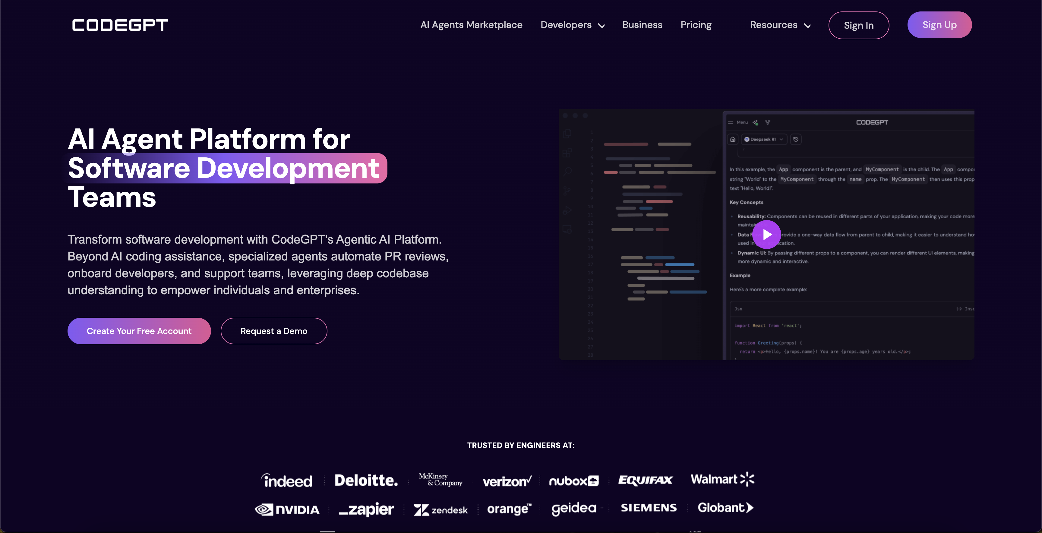 CodeGPT by Judini - Screenshot showing the interface and features of this AI tool