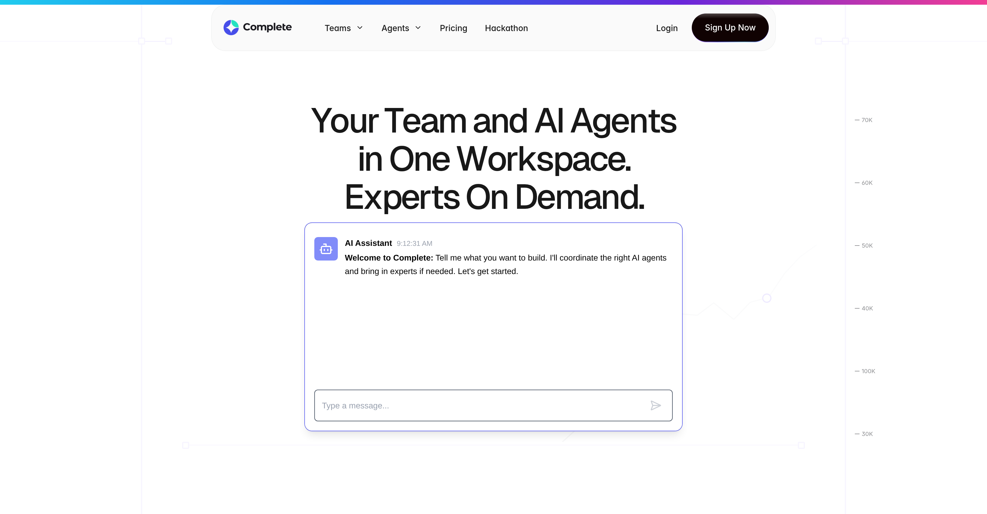 Complete.dev - Screenshot showing the interface and features of this AI tool