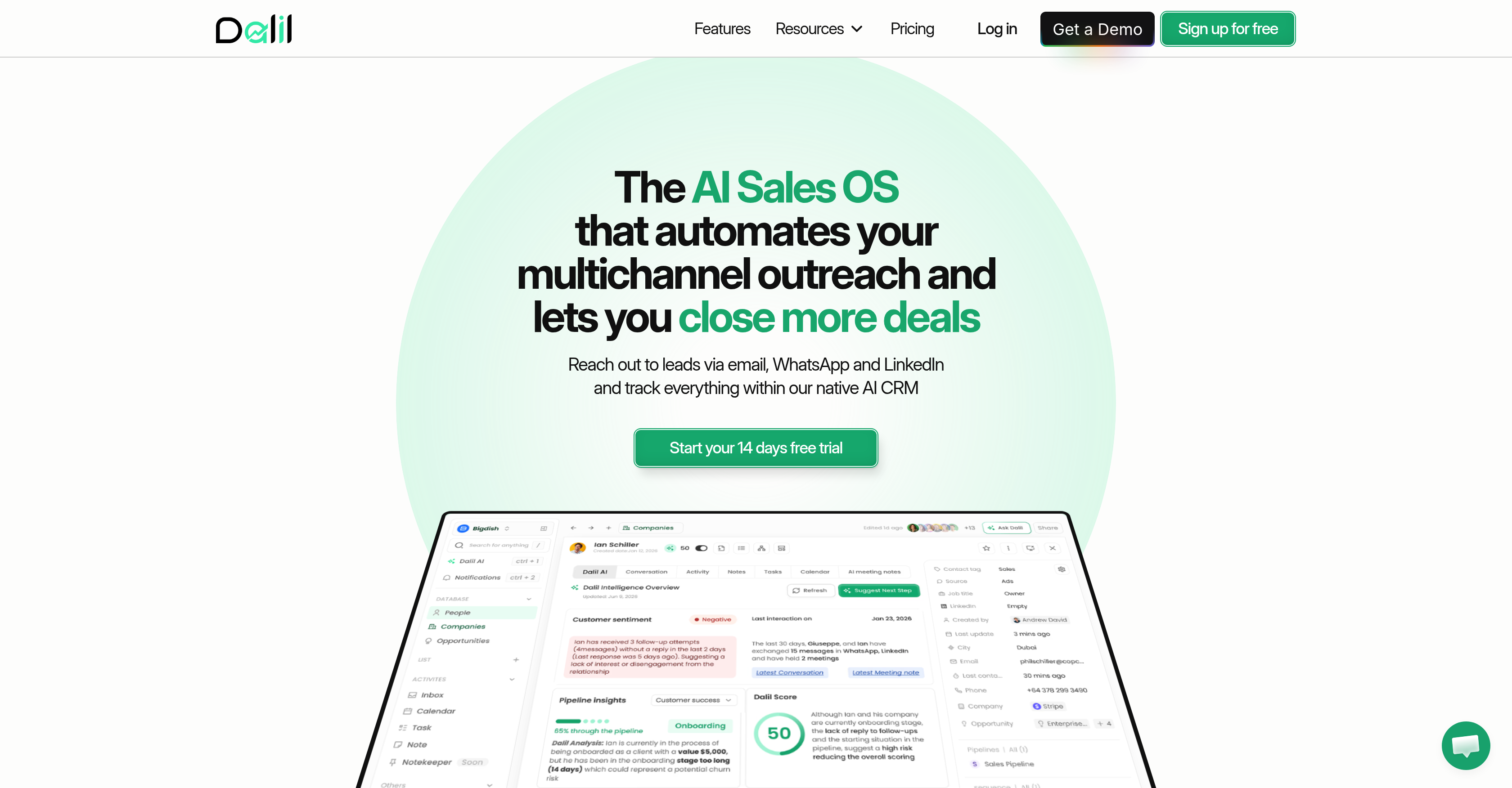 Dalil - Screenshot showing the interface and features of this AI tool