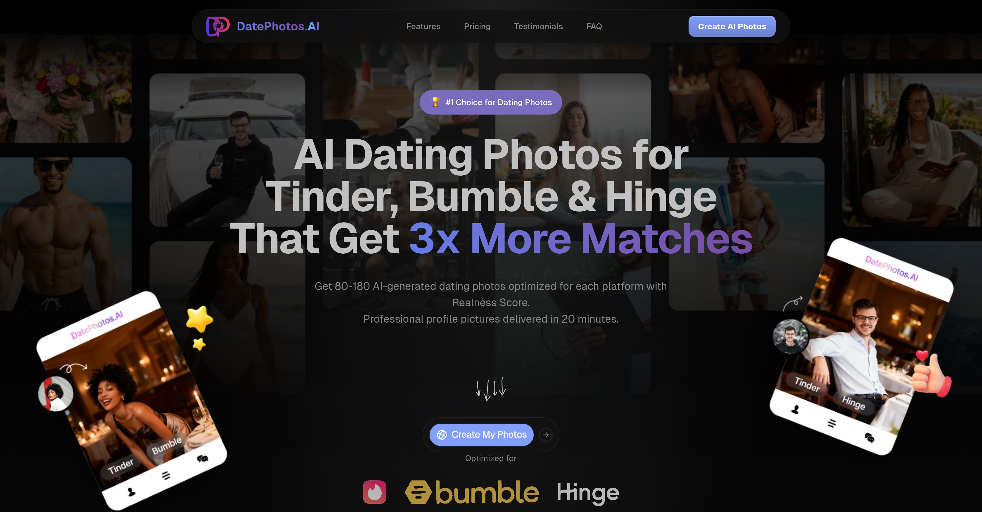 DatePhotos.AIv1.1.0 - Screenshot showing the interface and features of this AI tool
