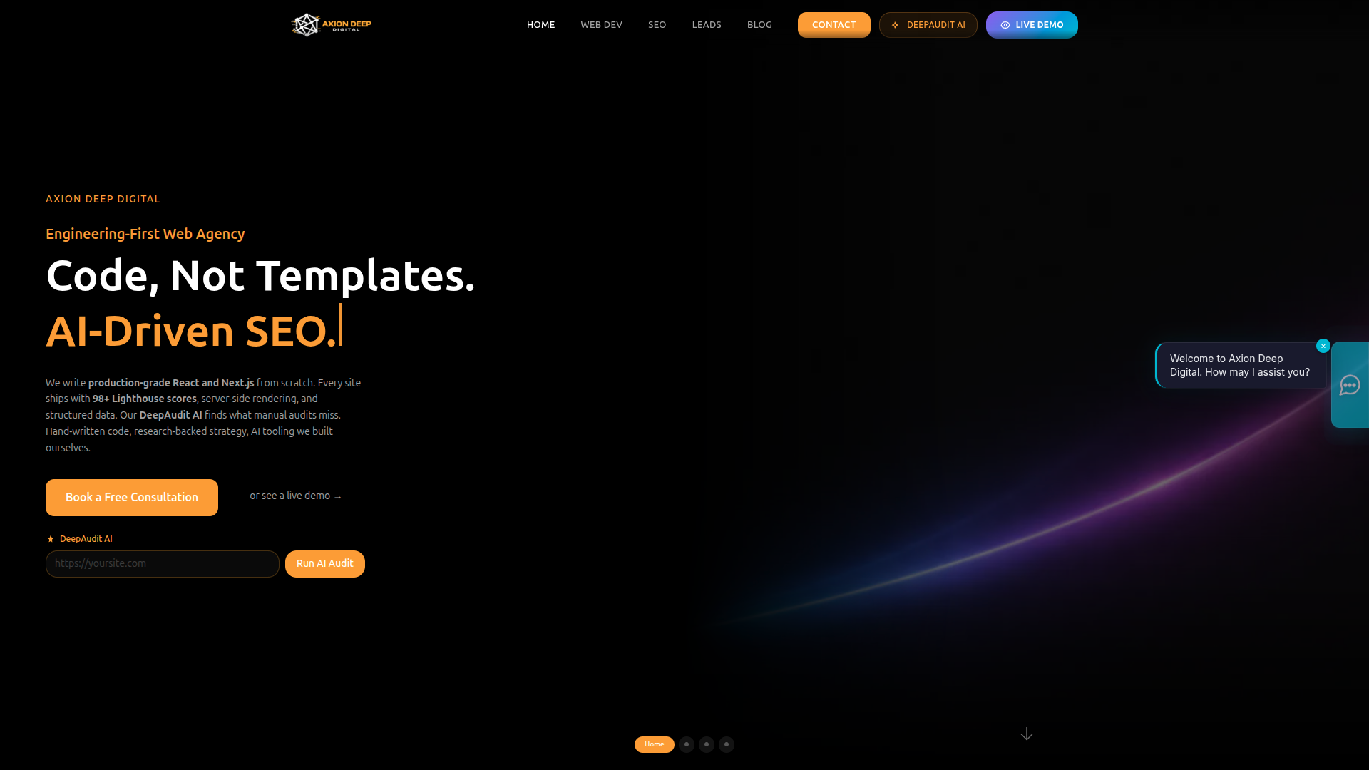 DeepAudit AI - Screenshot showing the interface and features of this AI tool