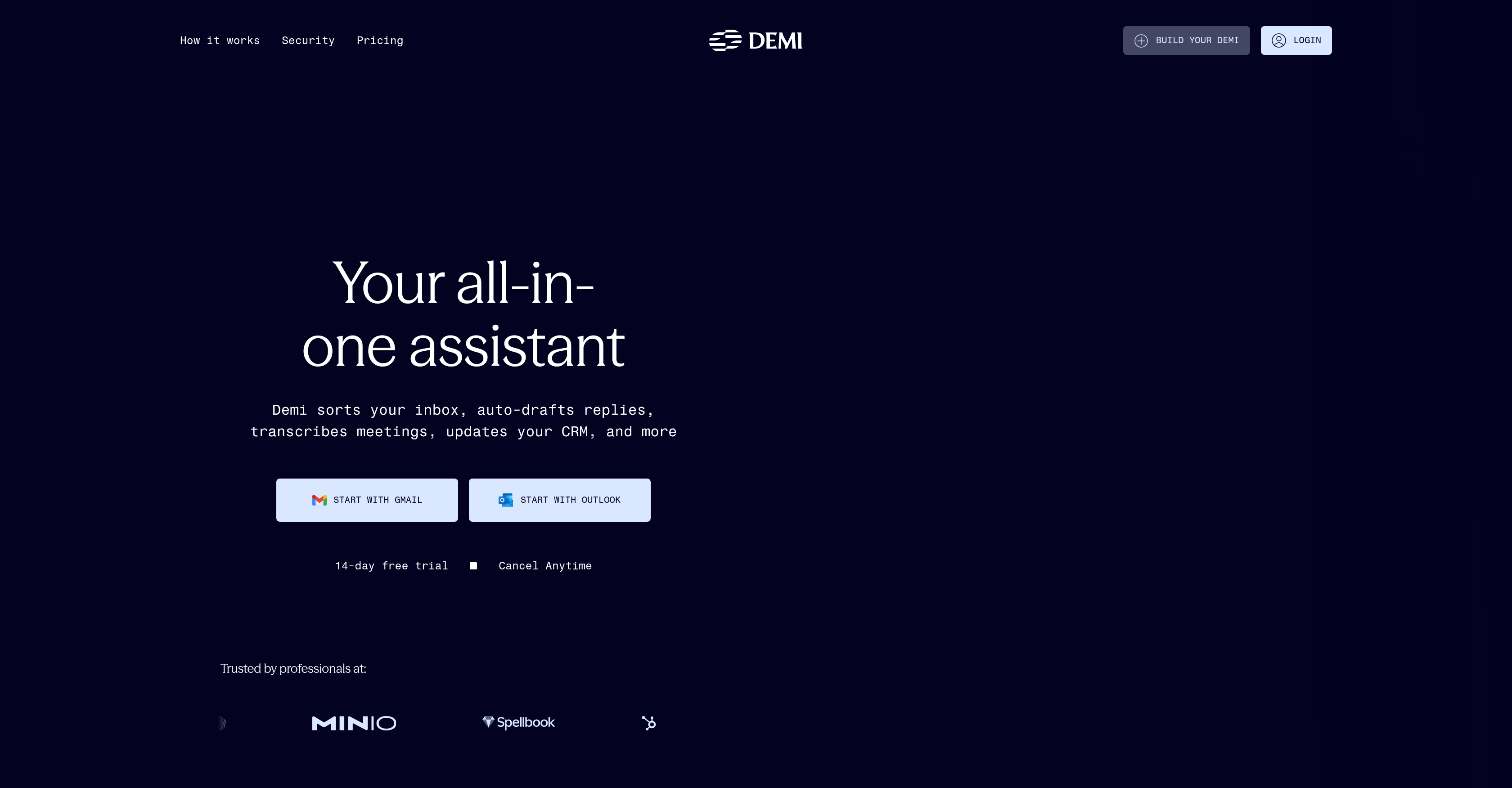 Demi AI - Screenshot showing the interface and features of this AI tool
