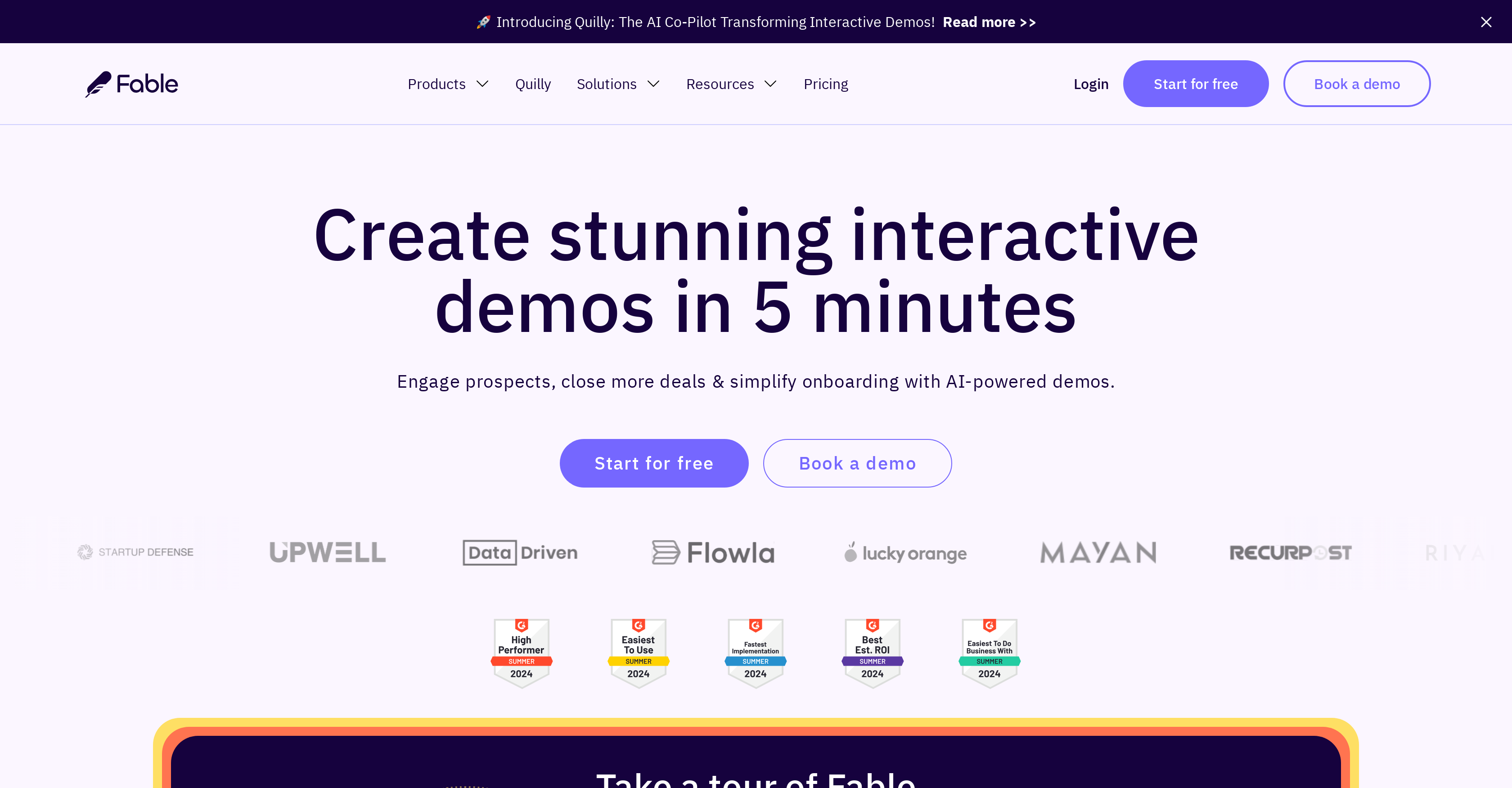 Fablev2.1.7 - Screenshot showing the interface and features of this AI tool