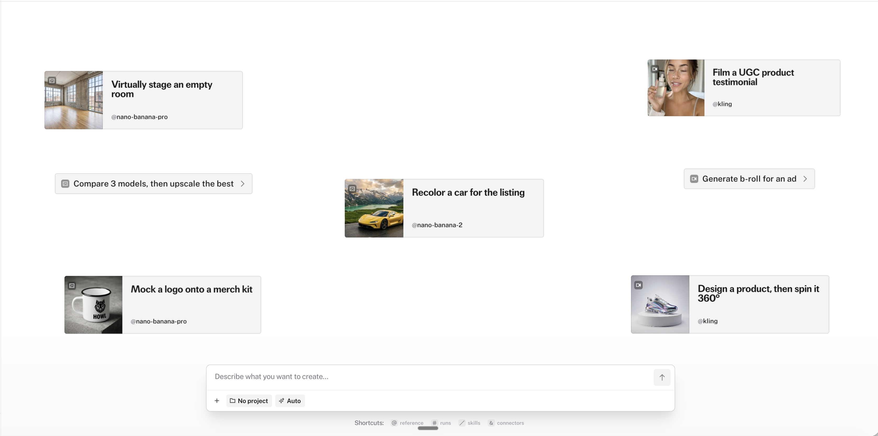fal Agent - Screenshot showing the interface and features of this AI tool