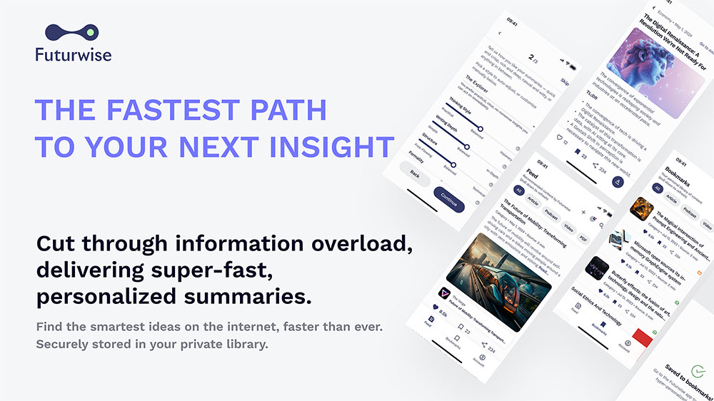 Futurwise - Screenshot showing the interface and features of this AI tool