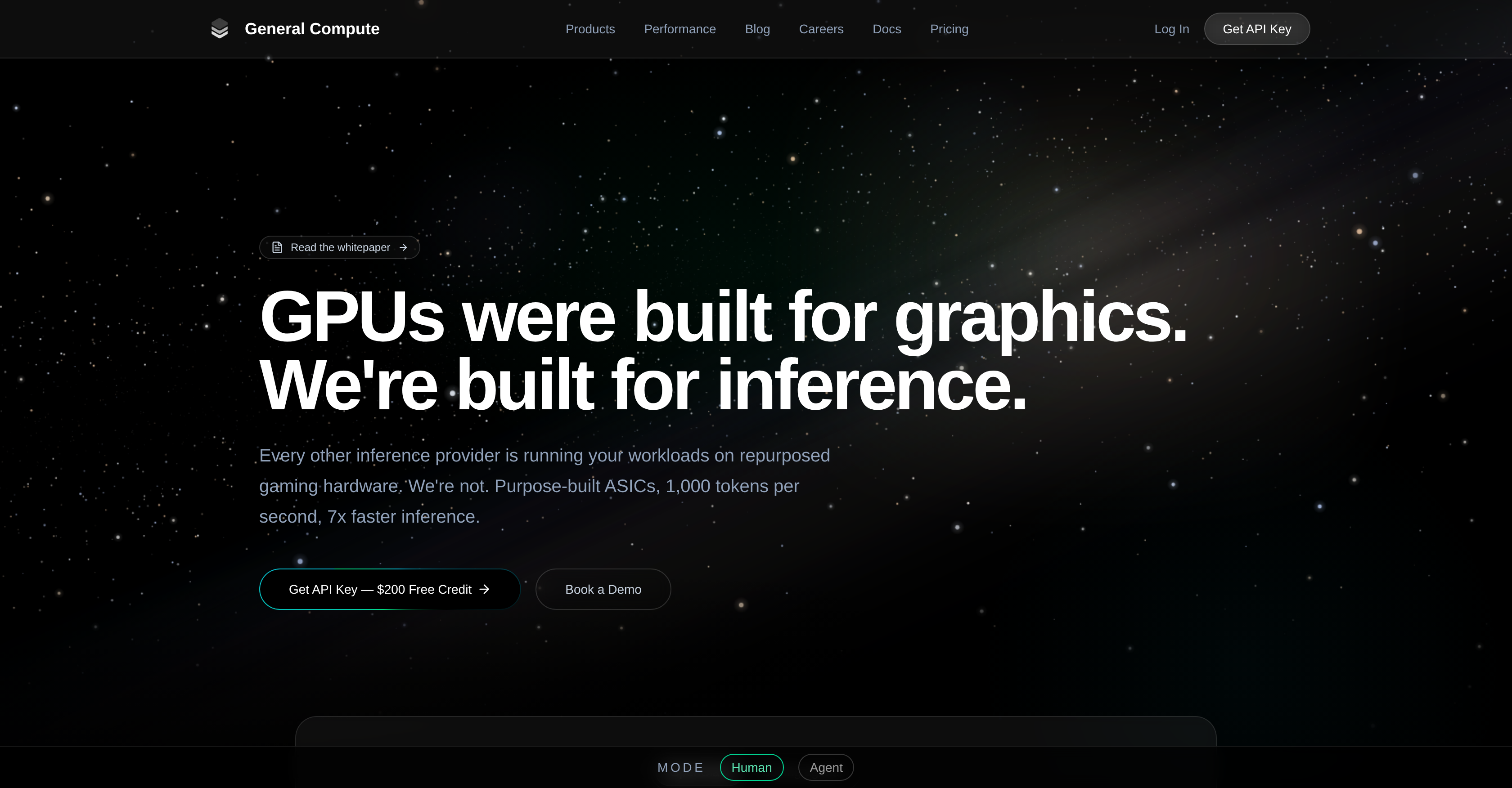 General Compute - Screenshot showing the interface and features of this AI tool