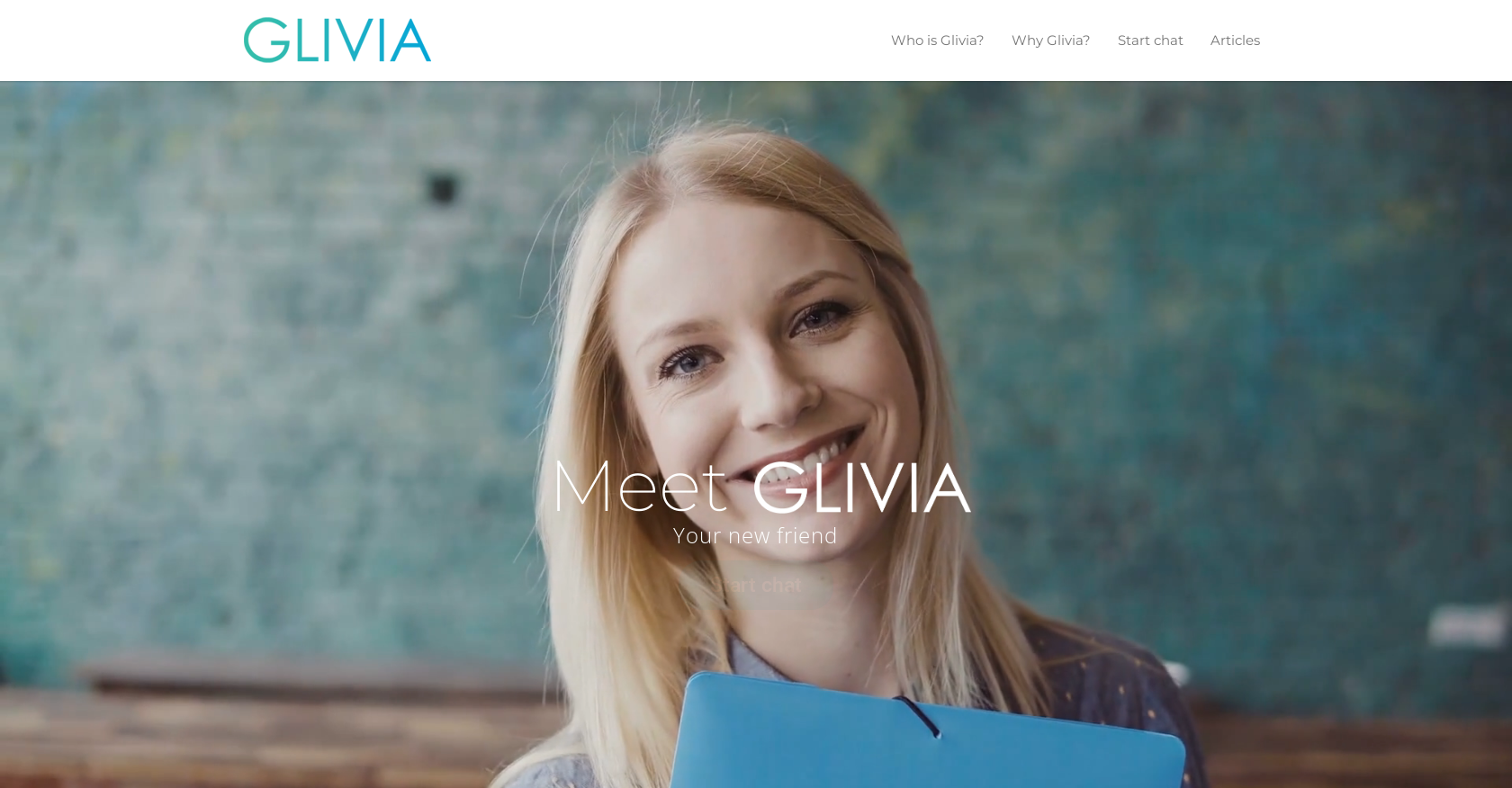 Glivia - Screenshot showing the interface and features of this AI tool