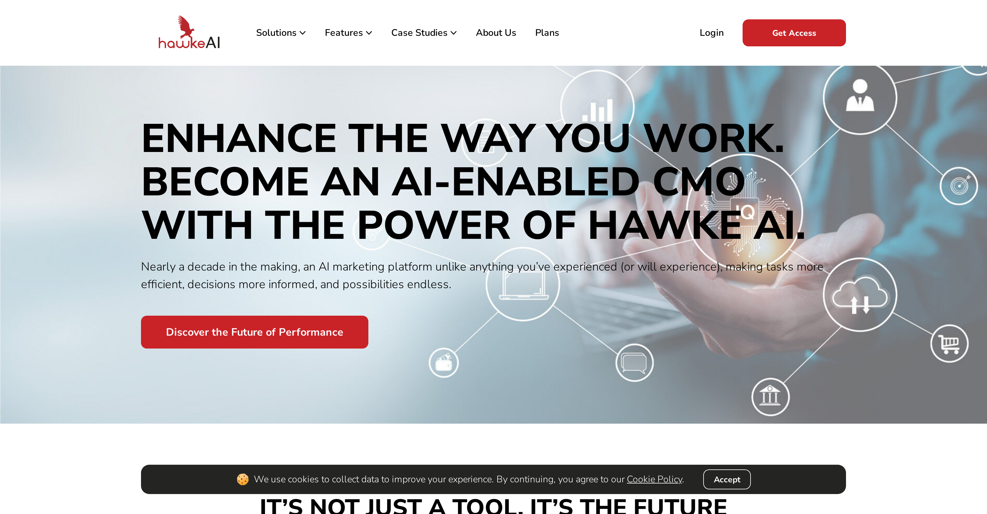 Hawke AI - Screenshot showing the interface and features of this AI tool