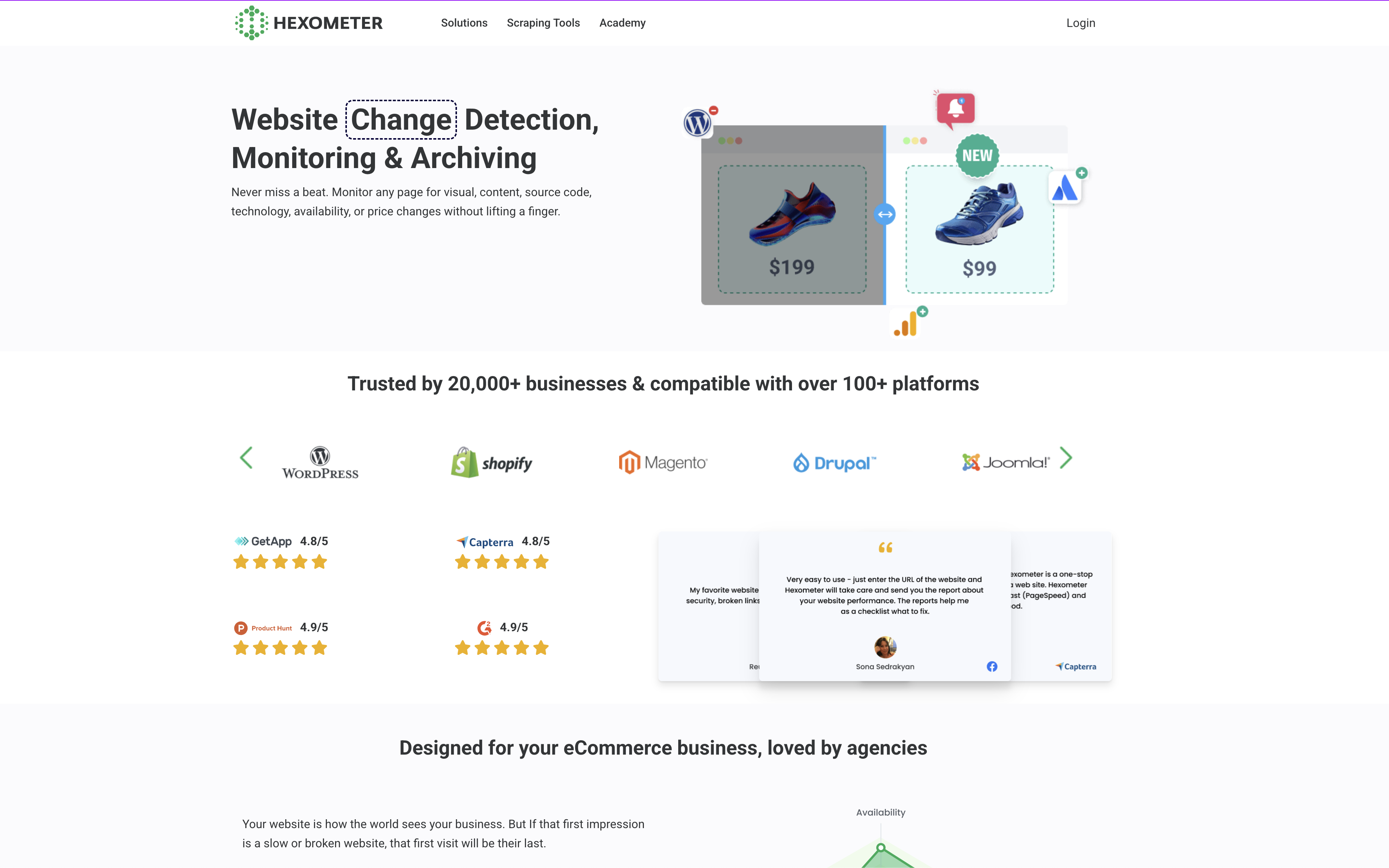 Hexometer - Screenshot showing the interface and features of this AI tool