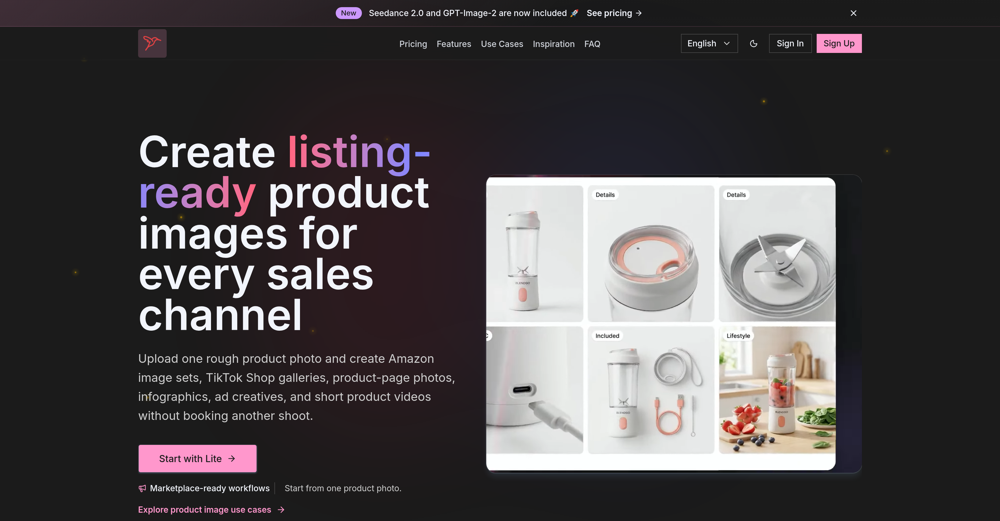 HummingBytes - Screenshot showing the interface and features of this AI tool