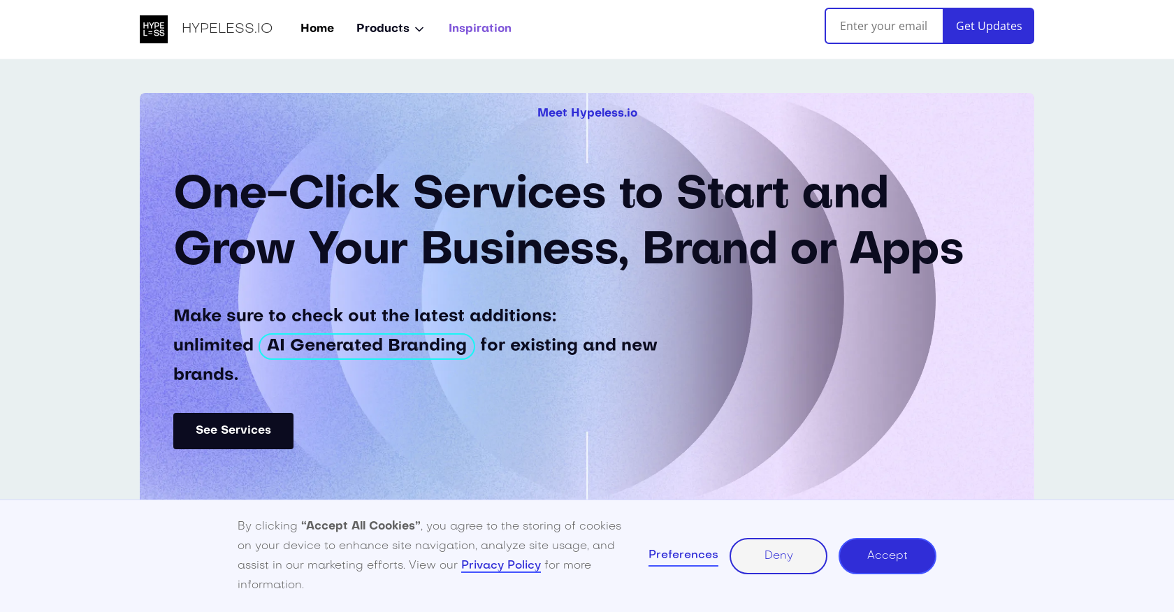 Hypeless - Screenshot showing the interface and features of this AI tool