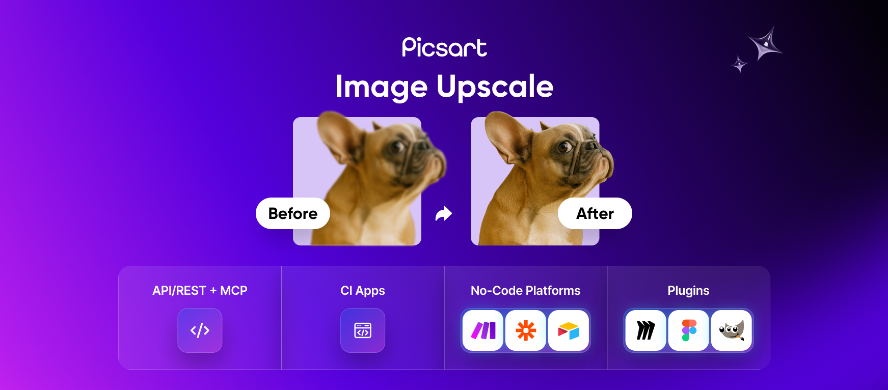 Image Upscale by Picsart - Screenshot showing the interface and features of this AI tool