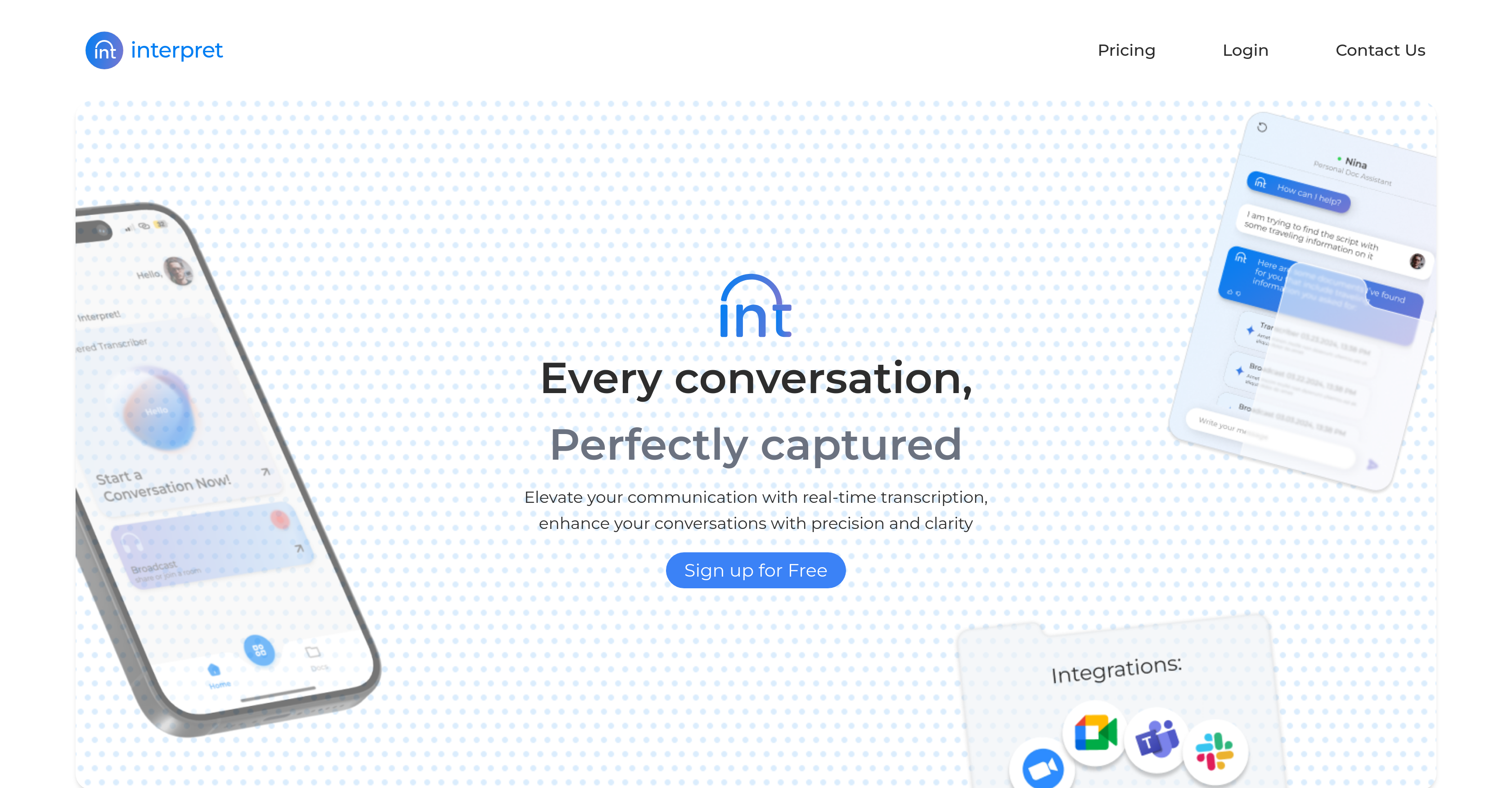 Interpret AI - Screenshot showing the interface and features of this AI tool