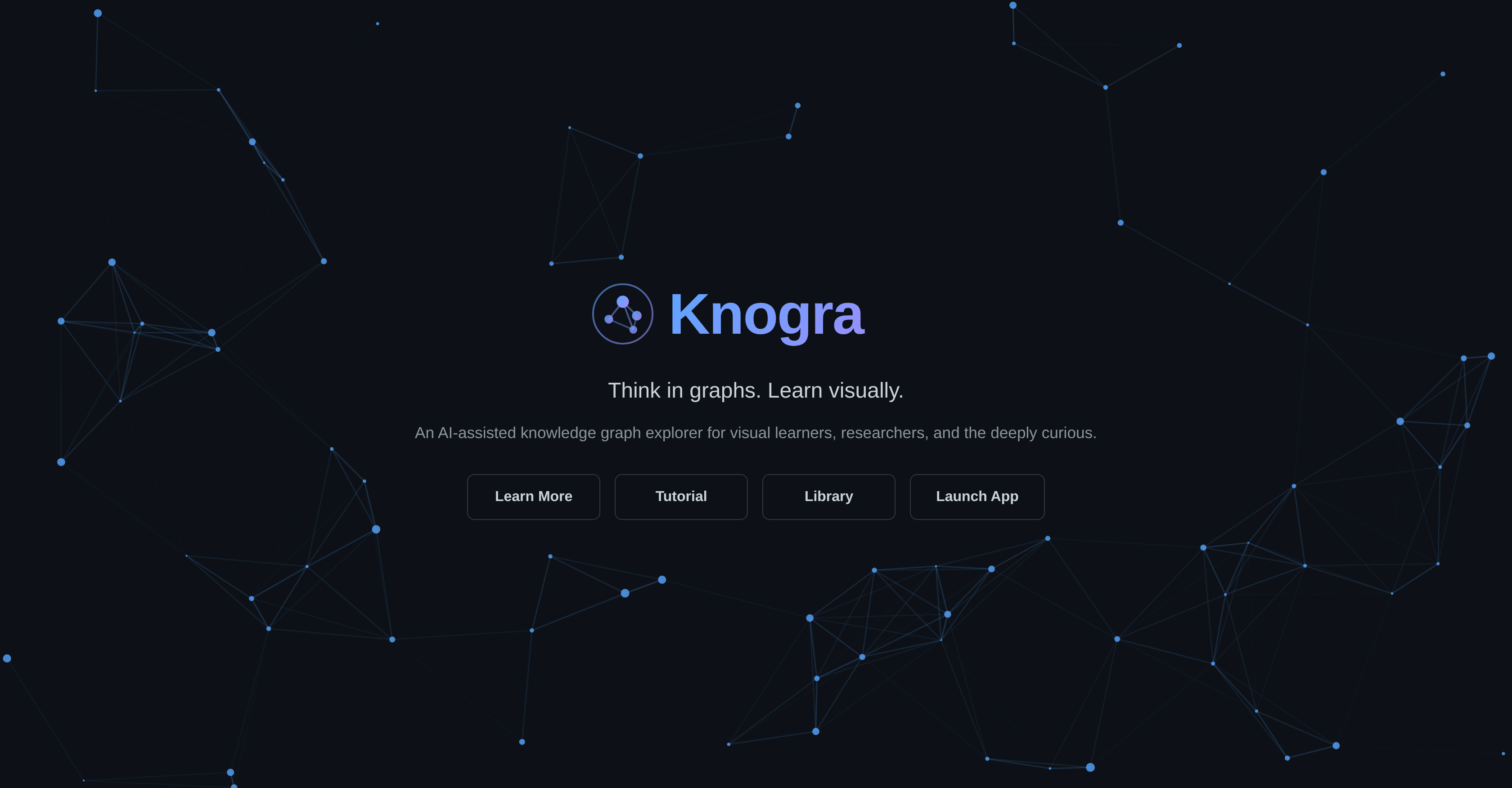 Knogra - Screenshot showing the interface and features of this AI tool