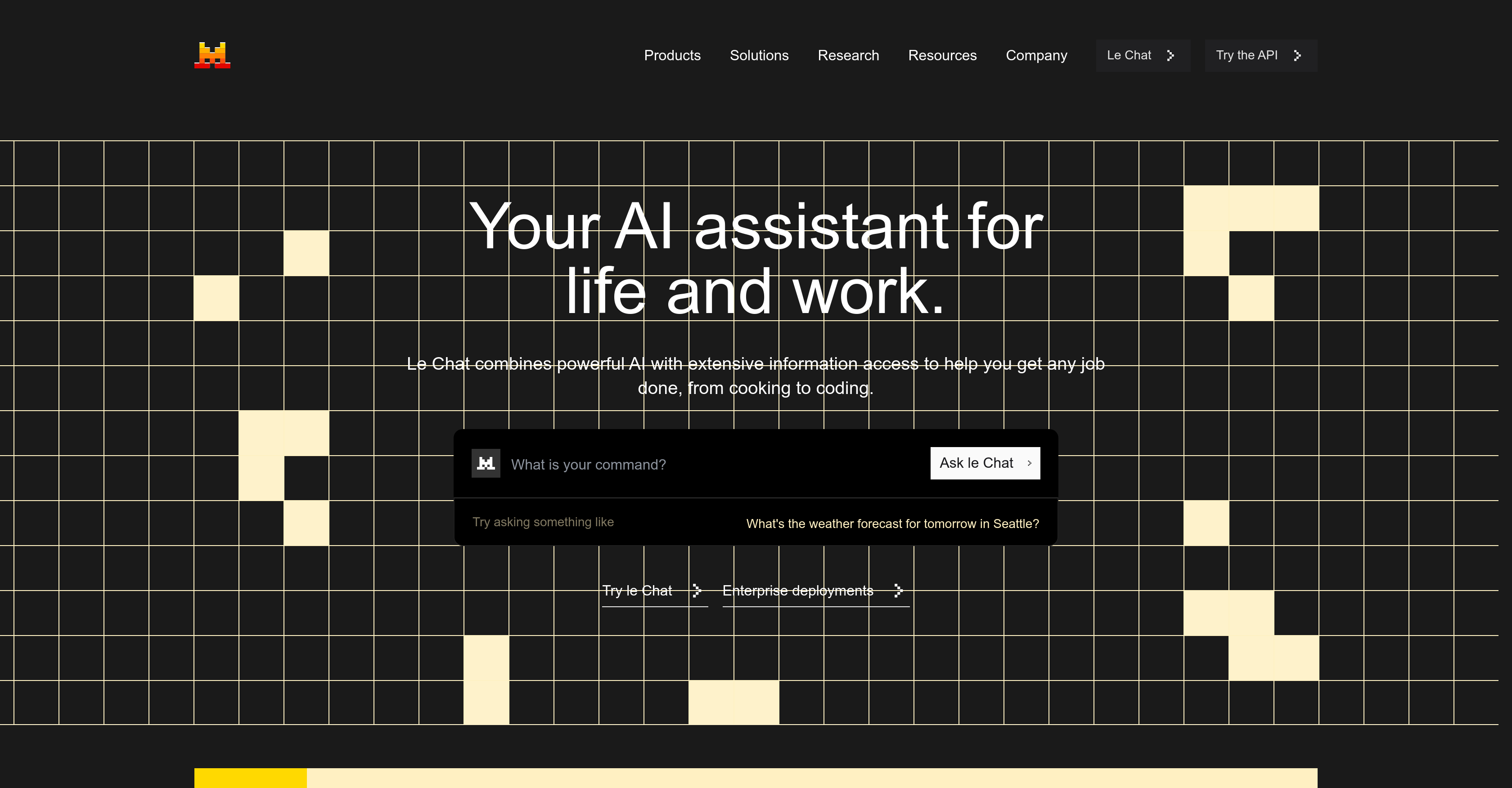 Le Chat by Mistral AI - Screenshot showing the interface and features of this AI tool