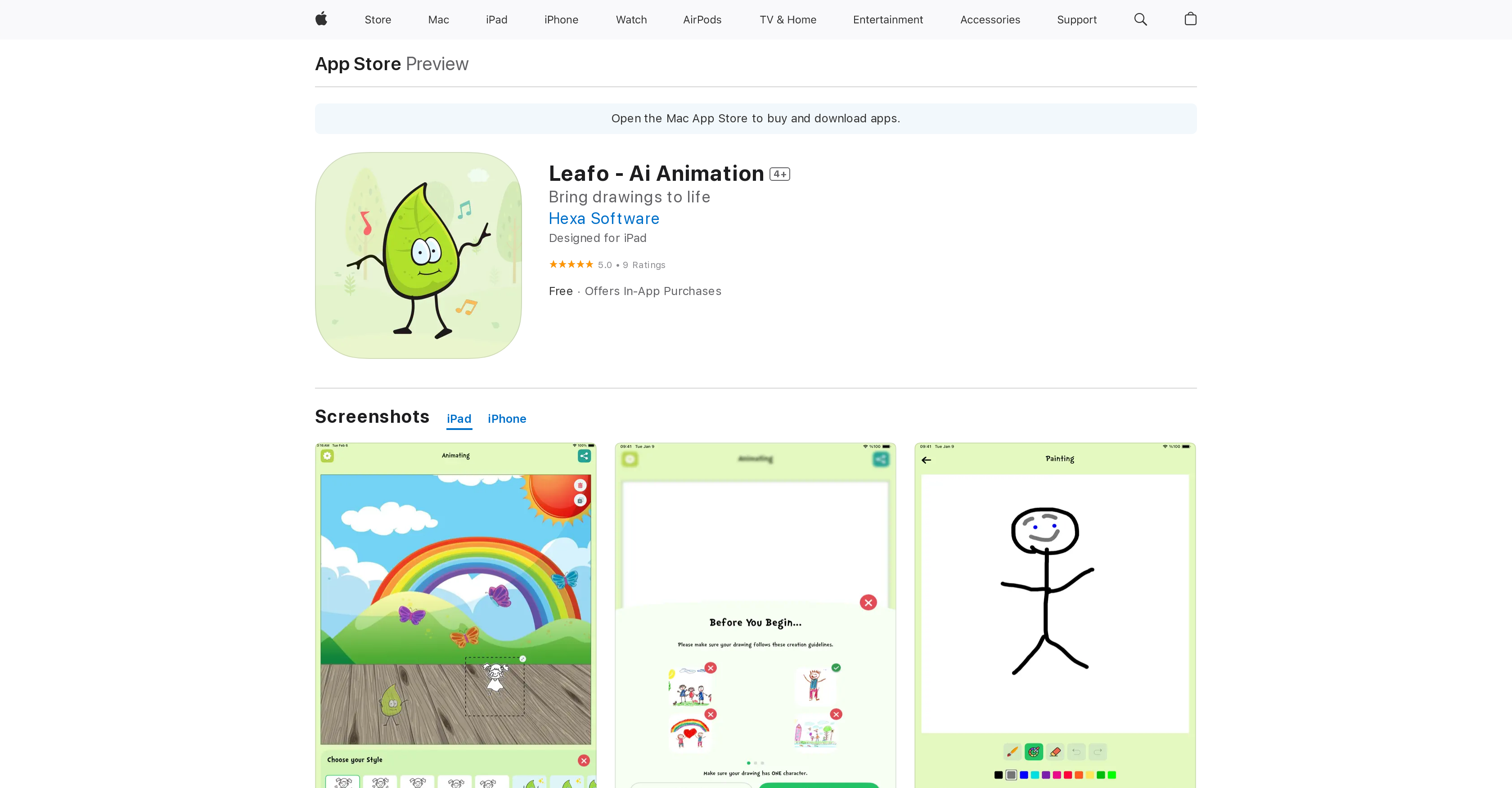 Leafo - Screenshot showing the interface and features of this AI tool