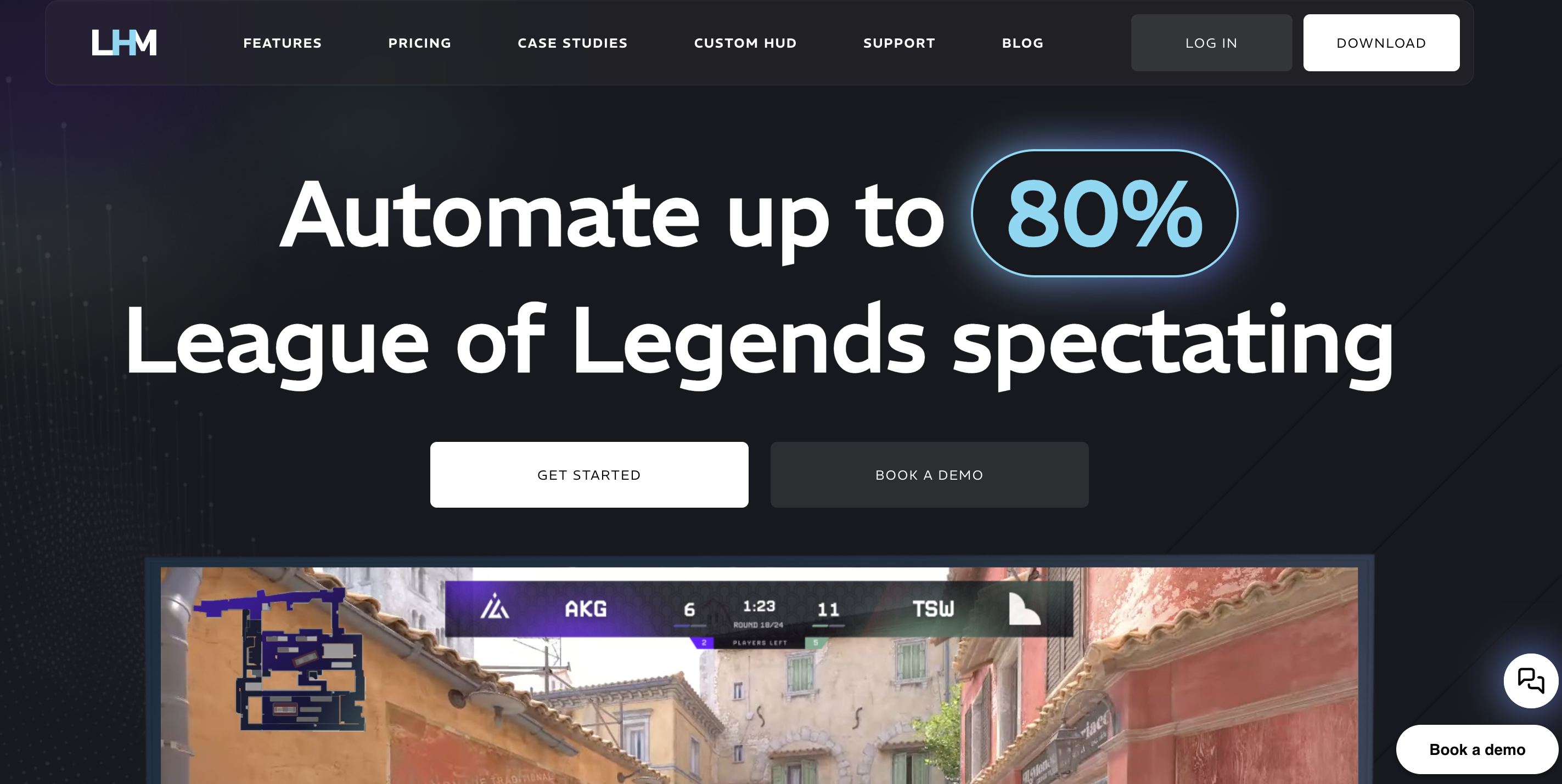 LHM.gg - Screenshot showing the interface and features of this AI tool