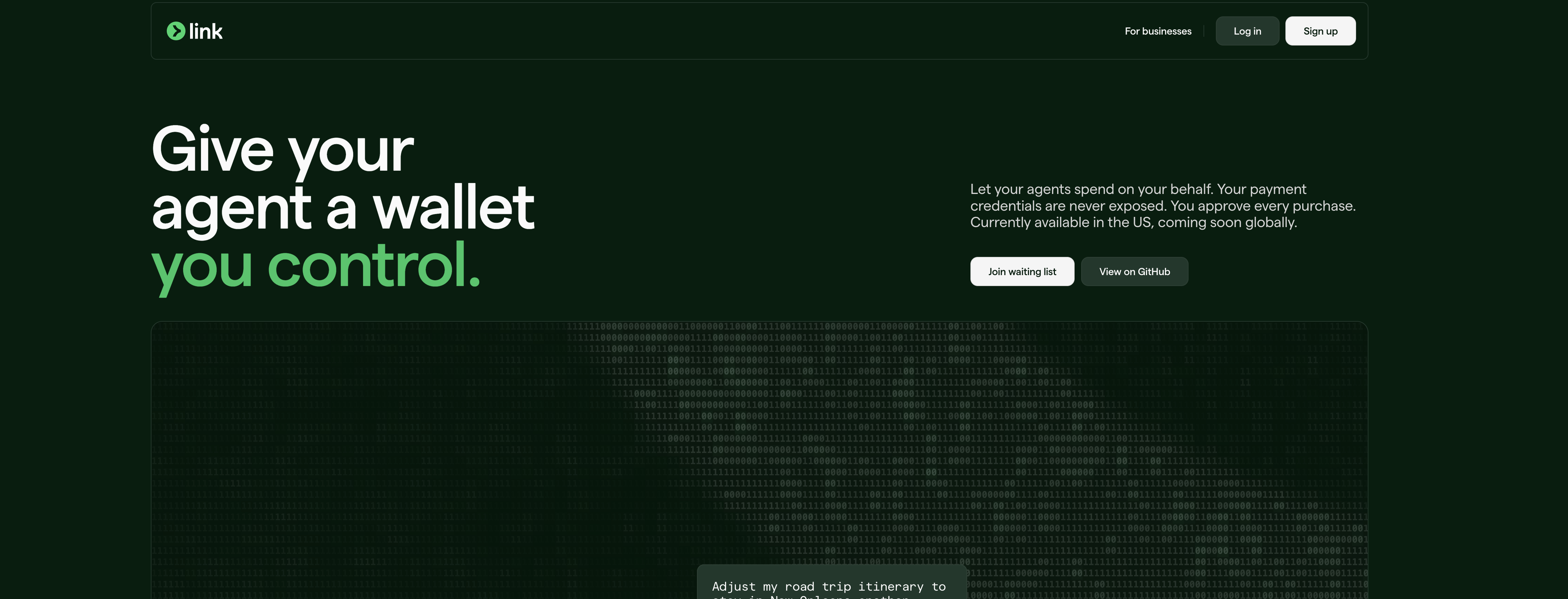 Link Wallet - Screenshot showing the interface and features of this AI tool