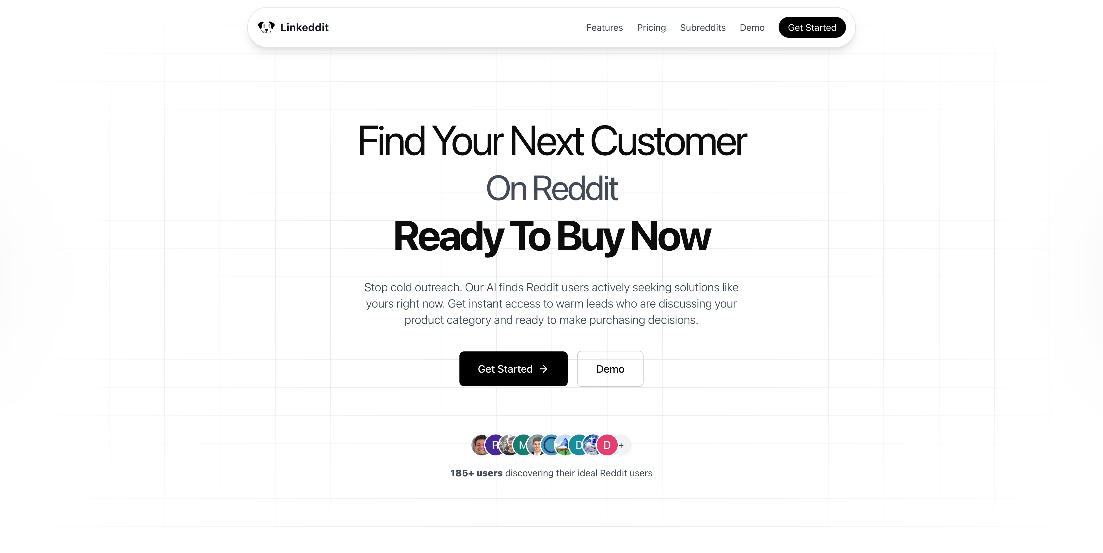 Linkeddit - Screenshot showing the interface and features of this AI tool
