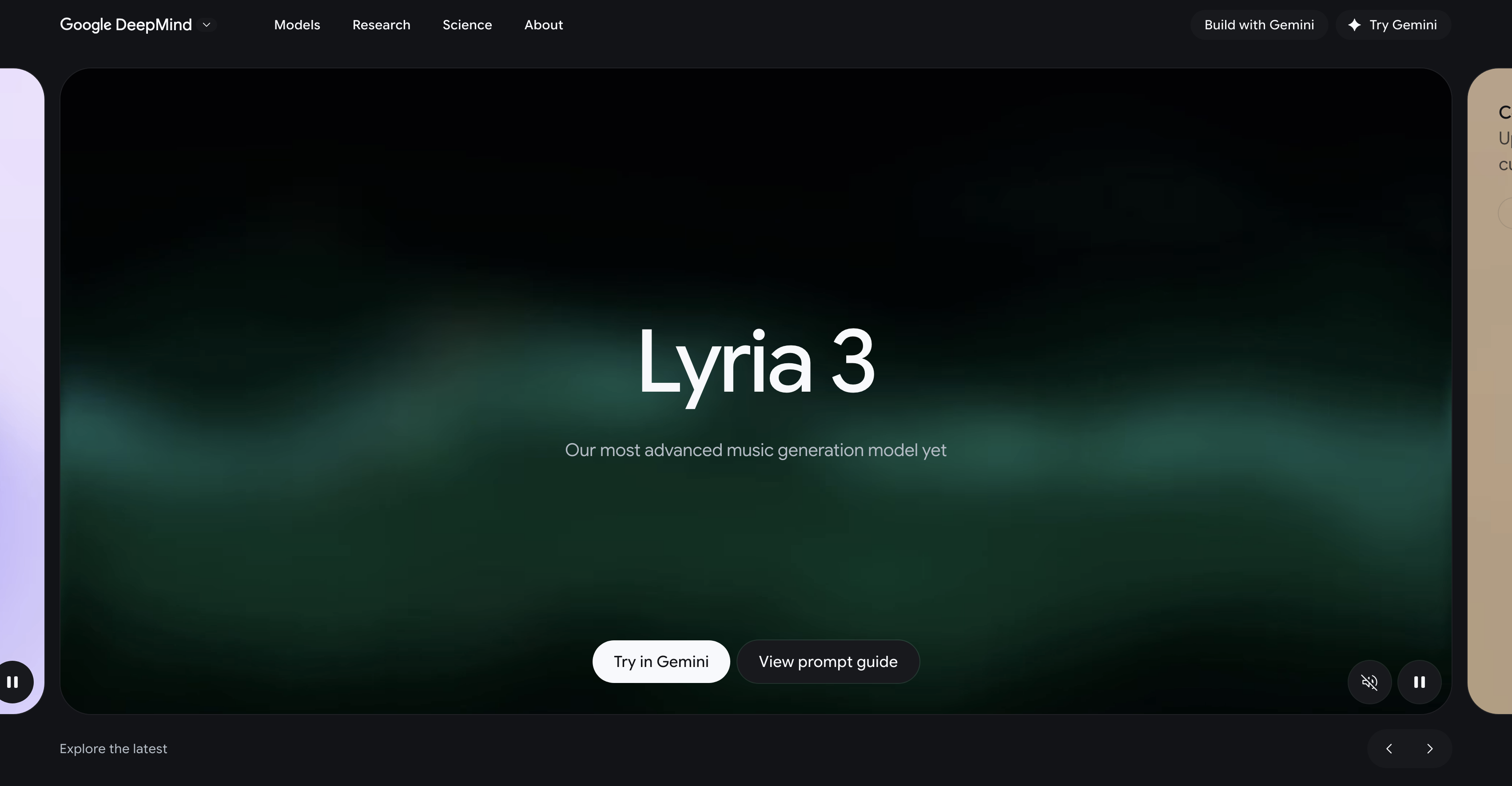 Lyriav3 - Screenshot showing the interface and features of this AI tool