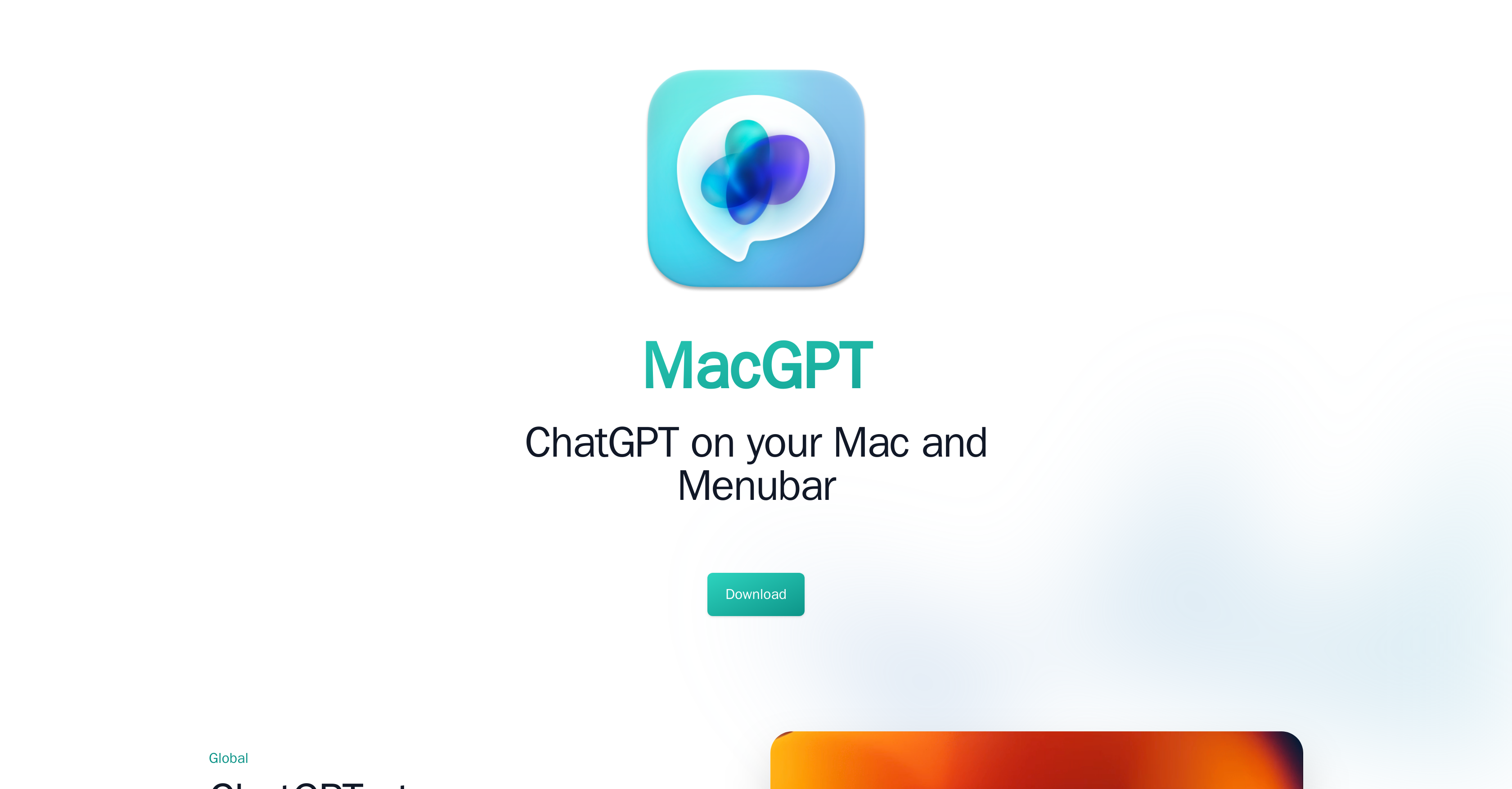 MacGPT - Screenshot showing the interface and features of this AI tool